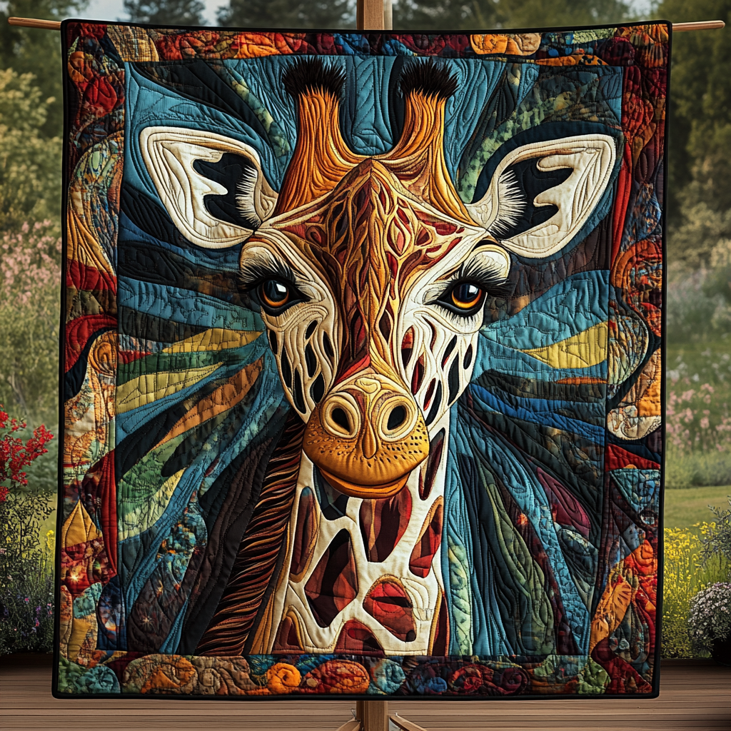 Neck of Elegance Quilted Blanket Unusual Giraffe Gifts Neck of Elegance Quilted Blanket Unusual Giraffe Gifts