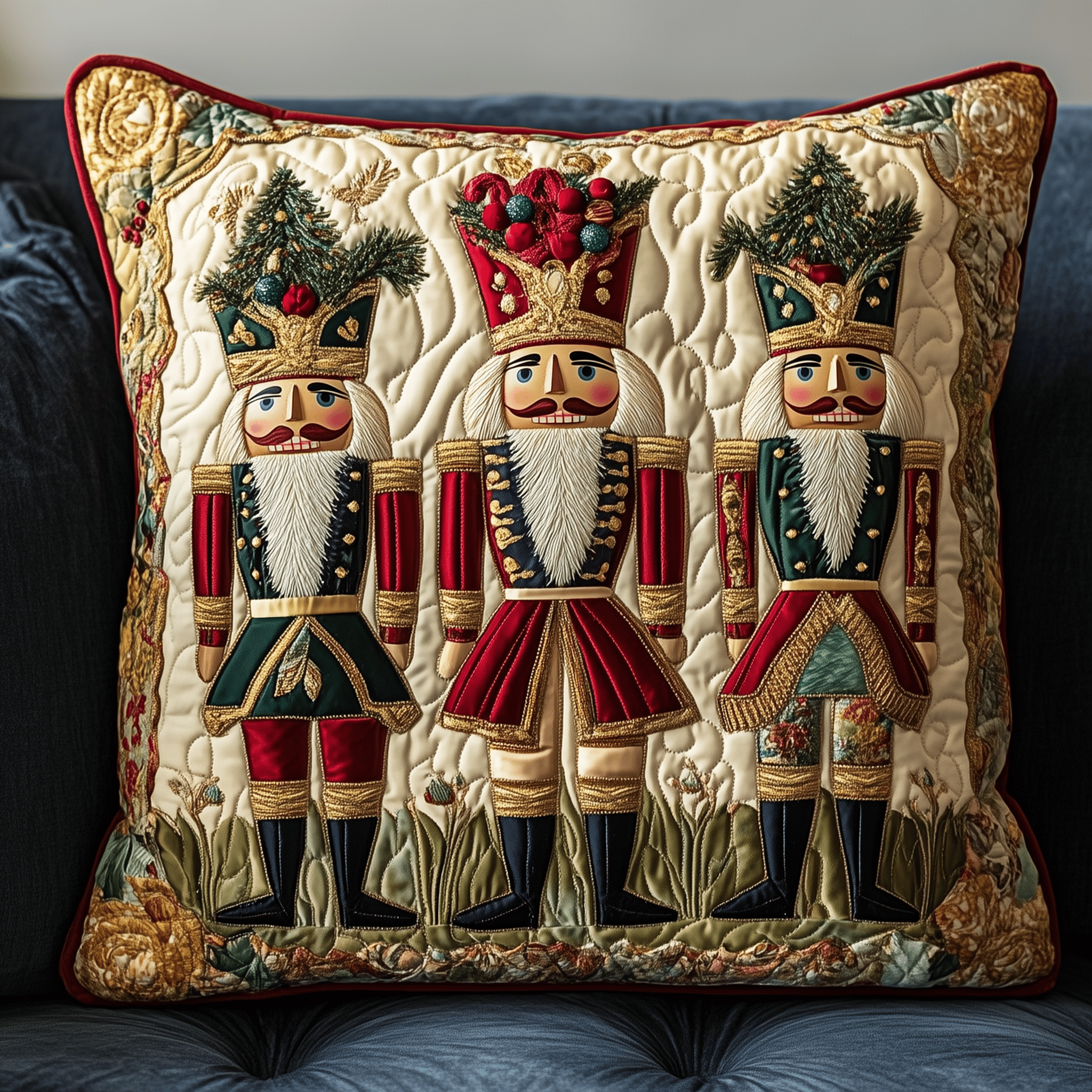 Nutcracker Quilted Pillow Case A Durable Pillow Case for LongLasting Comfort Nutcracker Quilted Pillow Case A Durable Pillow Case for LongLasting Comfort