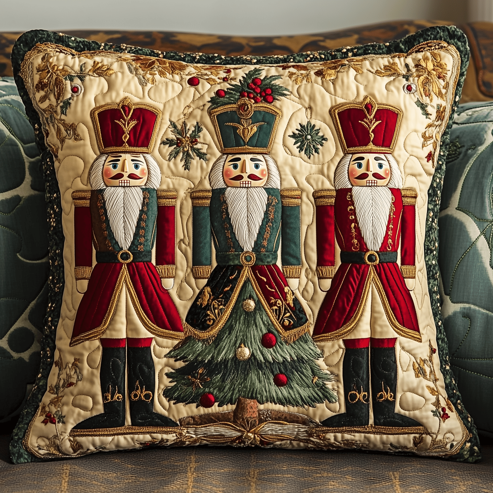 Nutcracker Quilted Pillow Case Upgrade Your Bedroom Decor with Trendy Pillow Cases Nutcracker Quilted Pillow Case Upgrade Your Bedroom Decor with Trendy Pillow Cases