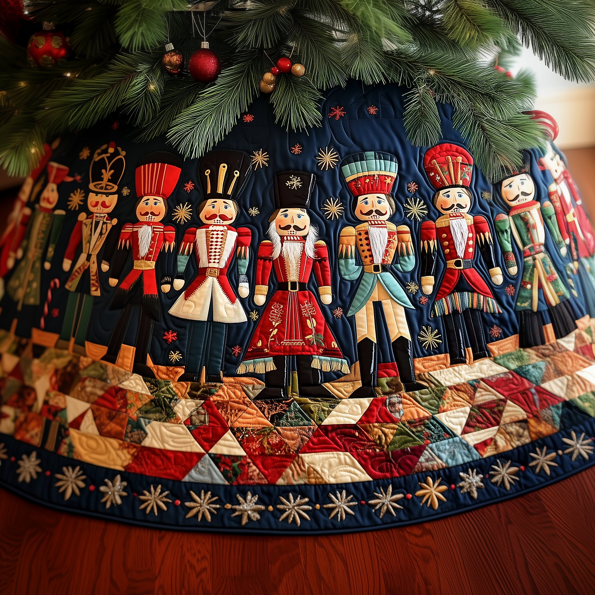 Nutcracker Quilted Tree Skirt Keep Your Loved Ones Safe with the Perfect Tree Skirt Nutcracker Quilted Tree Skirt Keep Your Loved Ones Safe with the Perfect Tree Skirt