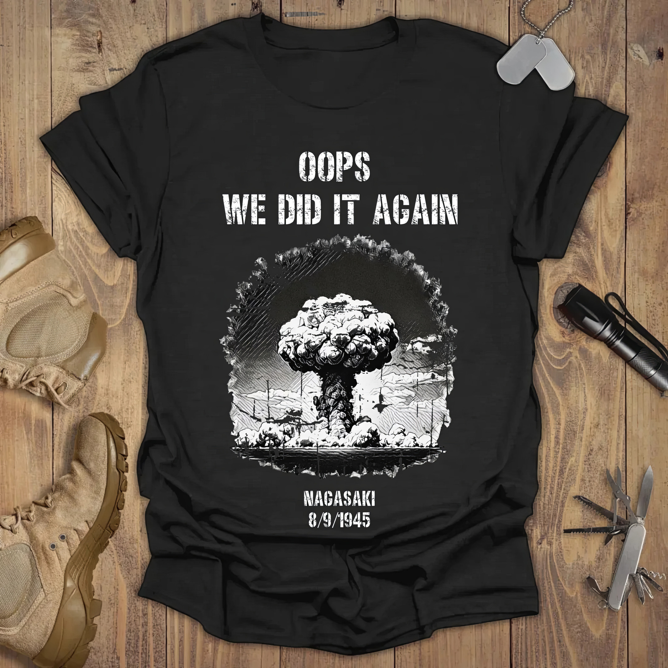 Oops We Did It Again Mushroom T-shirt Special Gifts For Him Her Oops We Did It Again Mushroom T-shirt Special Gifts For Him Her