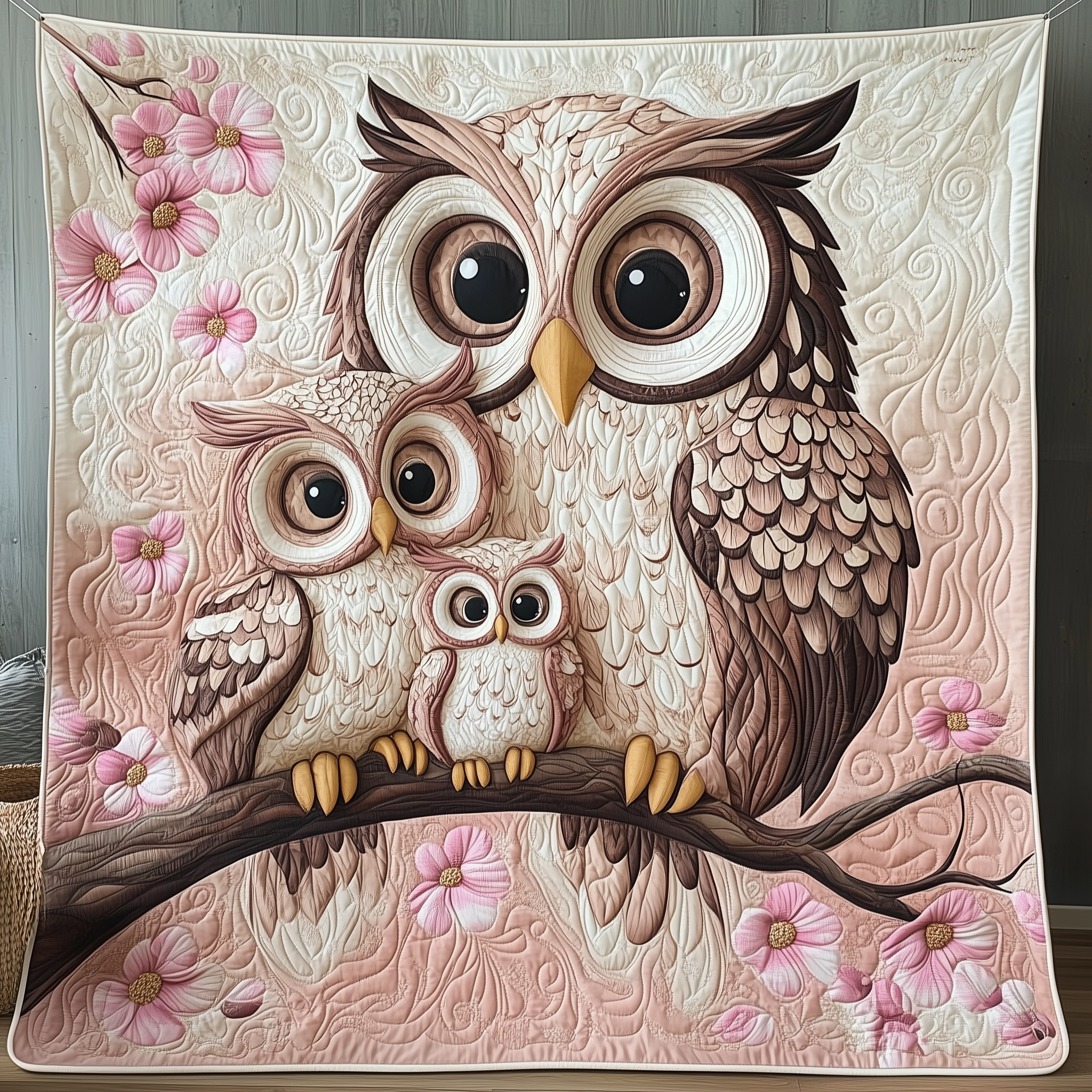 Owlways Together Quilted Blanket Throw Blankets For Couch Gifts For Owl Lovers Owlways Together Quilted Blanket Throw Blankets For Couch Gifts For Owl Lovers