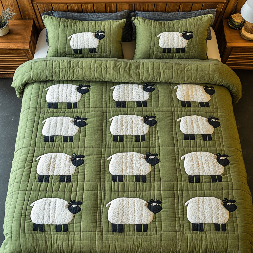 Pasture Serenity Quilted Bedding Set Gift Ideas For Farmers Pasture Serenity Quilted Bedding Set Gift Ideas For Farmers