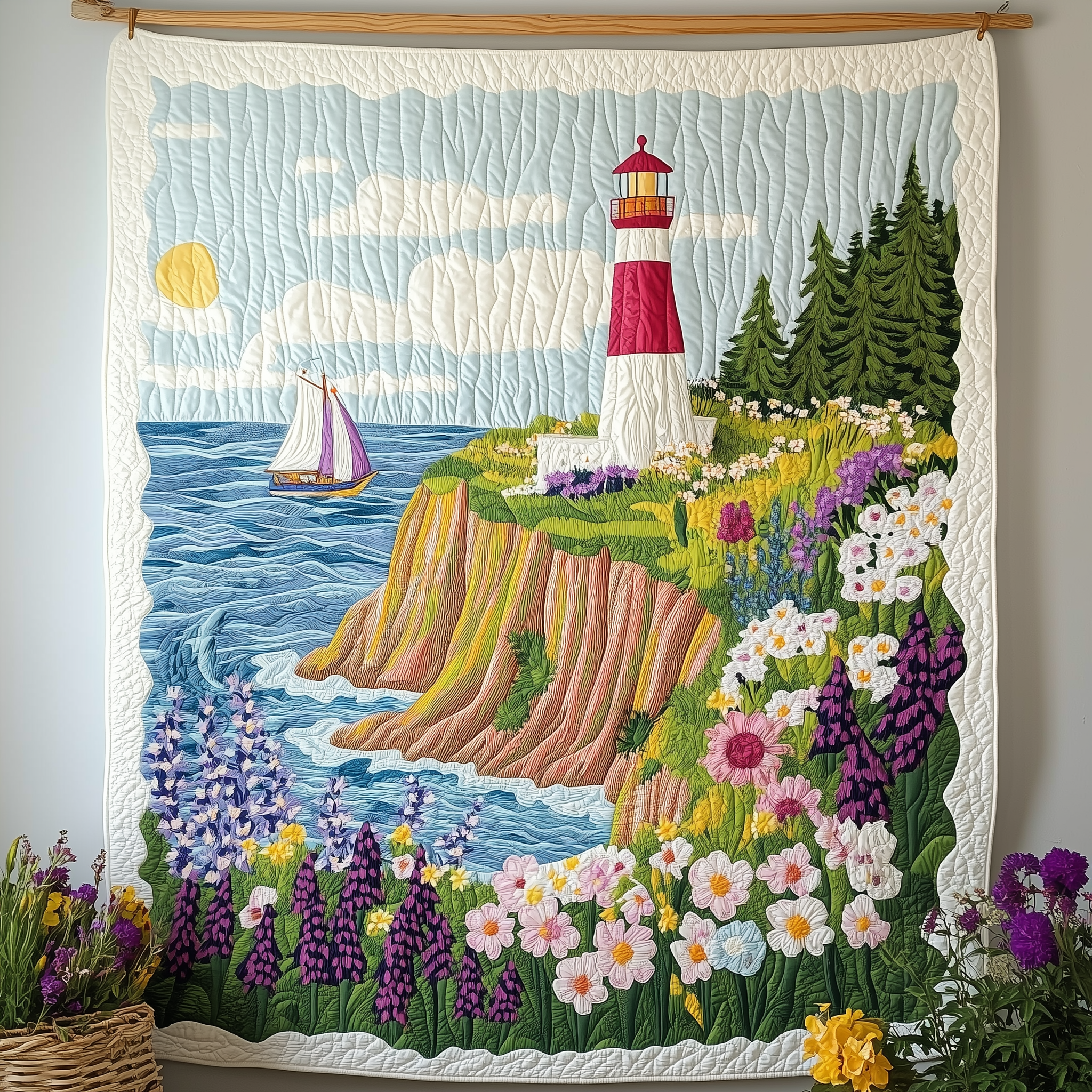 Peaceful Coastal Quilted Blanket Experience True Personal Comfort with Our Blanket Peaceful Coastal Quilted Blanket Experience True Personal Comfort with Our Blanket