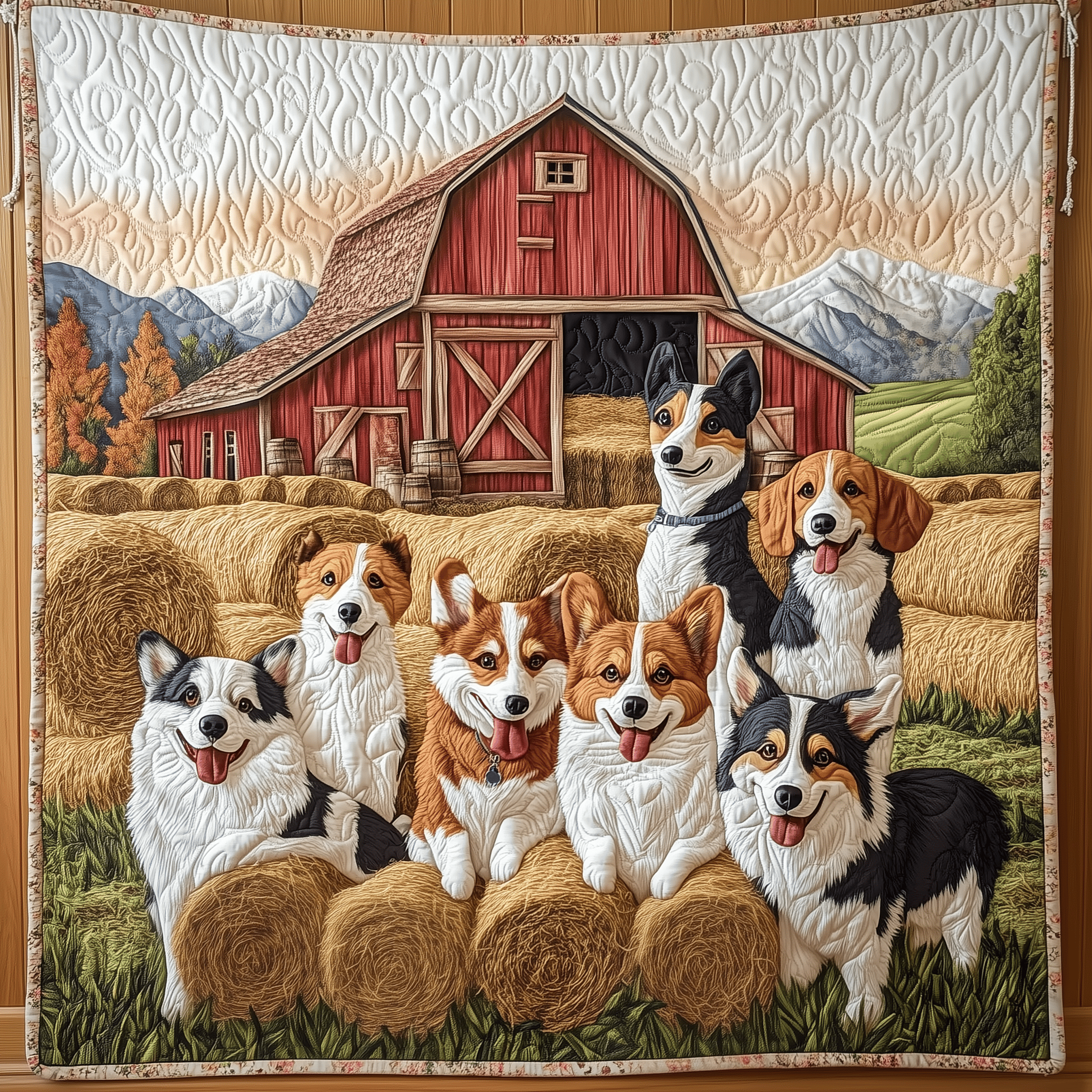 Peaceful Farmhouse Quilted Blanket Snuggle Up with a Blanket That Brings Everyone Closer Peaceful Farmhouse Quilted Blanket Snuggle Up with a Blanket That Brings Everyone Closer