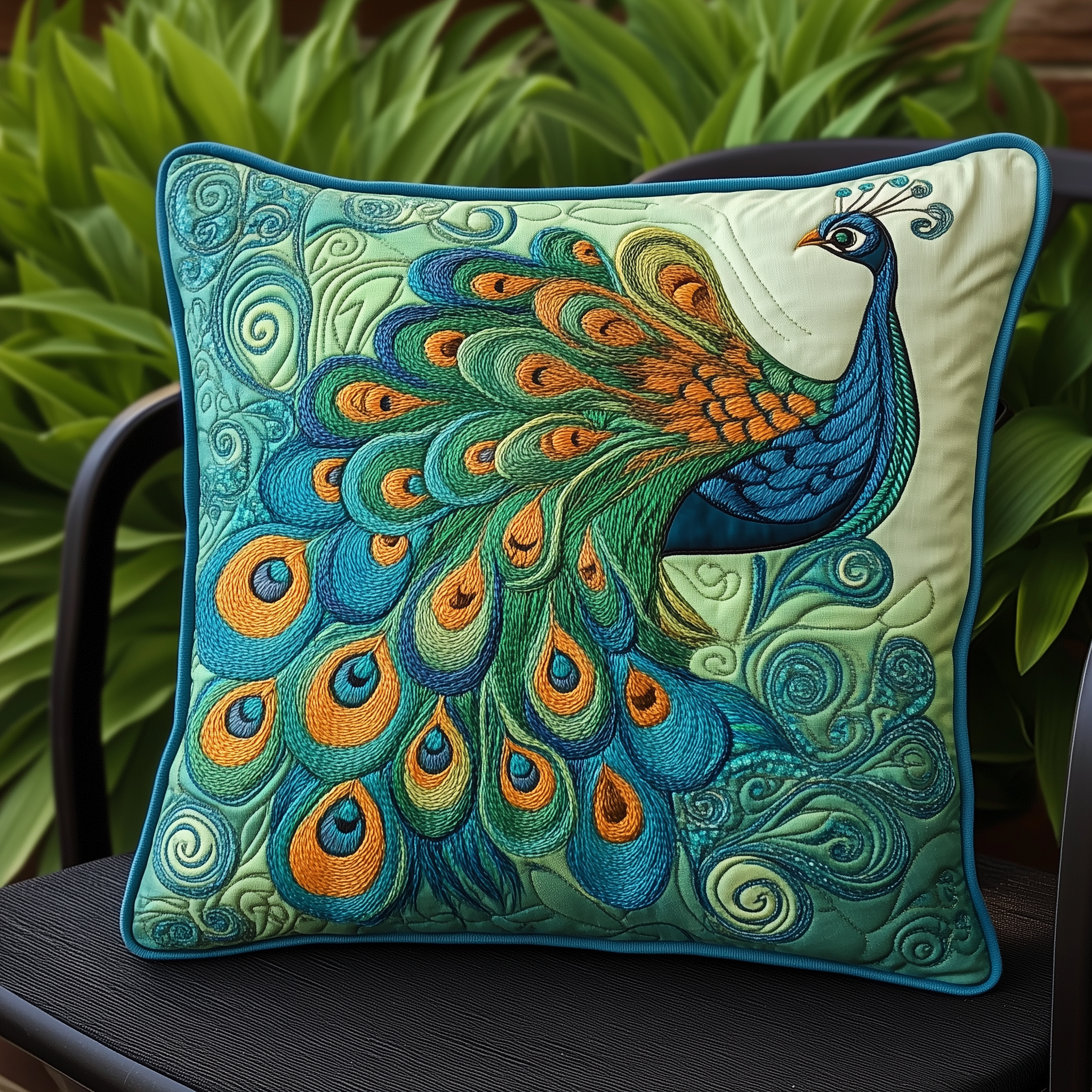 Peacock Quilted Pillow Case Feel the Comfort of Perfect Pillow Cases Peacock Quilted Pillow Case Feel the Comfort of Perfect Pillow Cases
