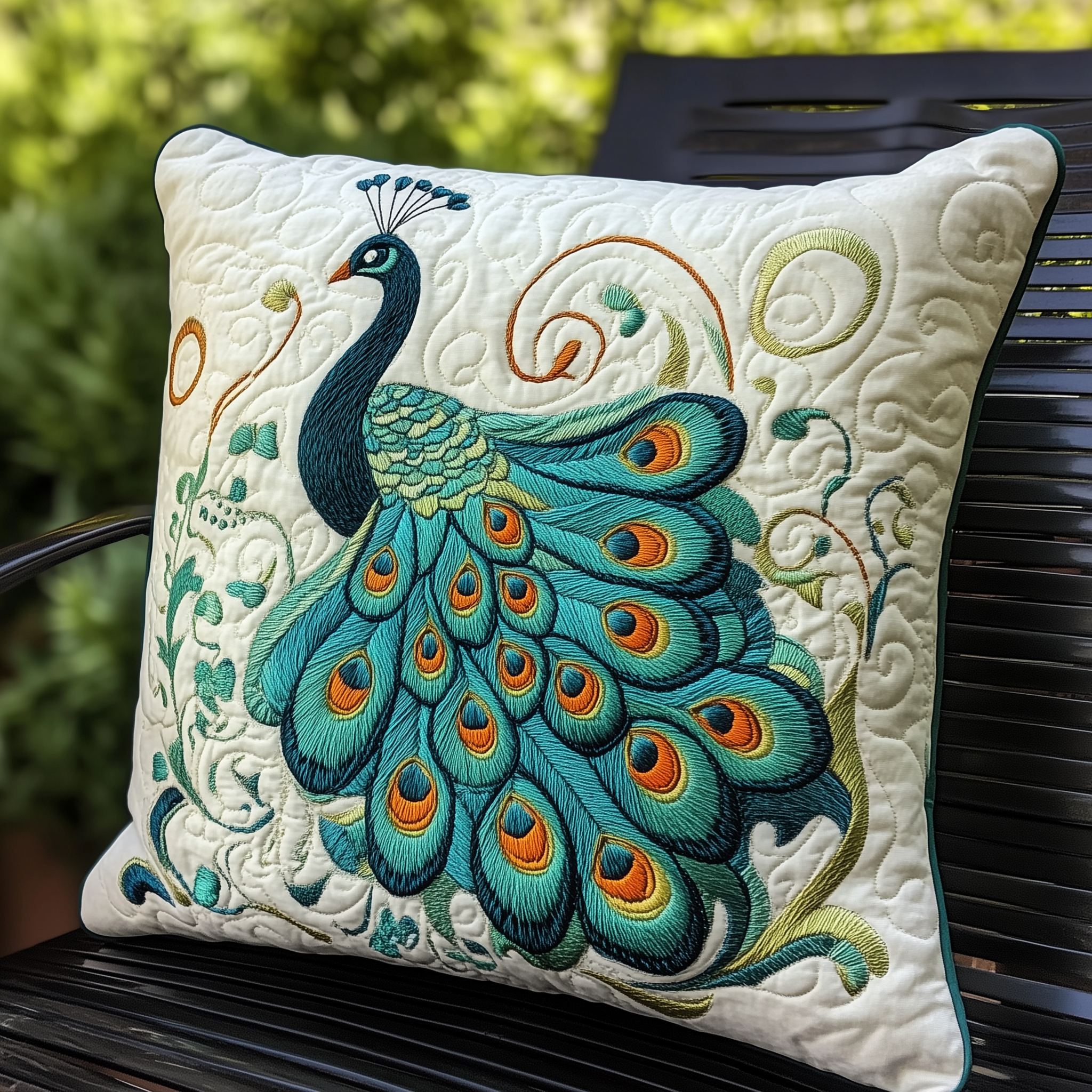 Peacock Quilted Pillow Case Wake Up Happy with Pillow Cases That Feel Like Luxury Peacock Quilted Pillow Case Wake Up Happy with Pillow Cases That Feel Like Luxury