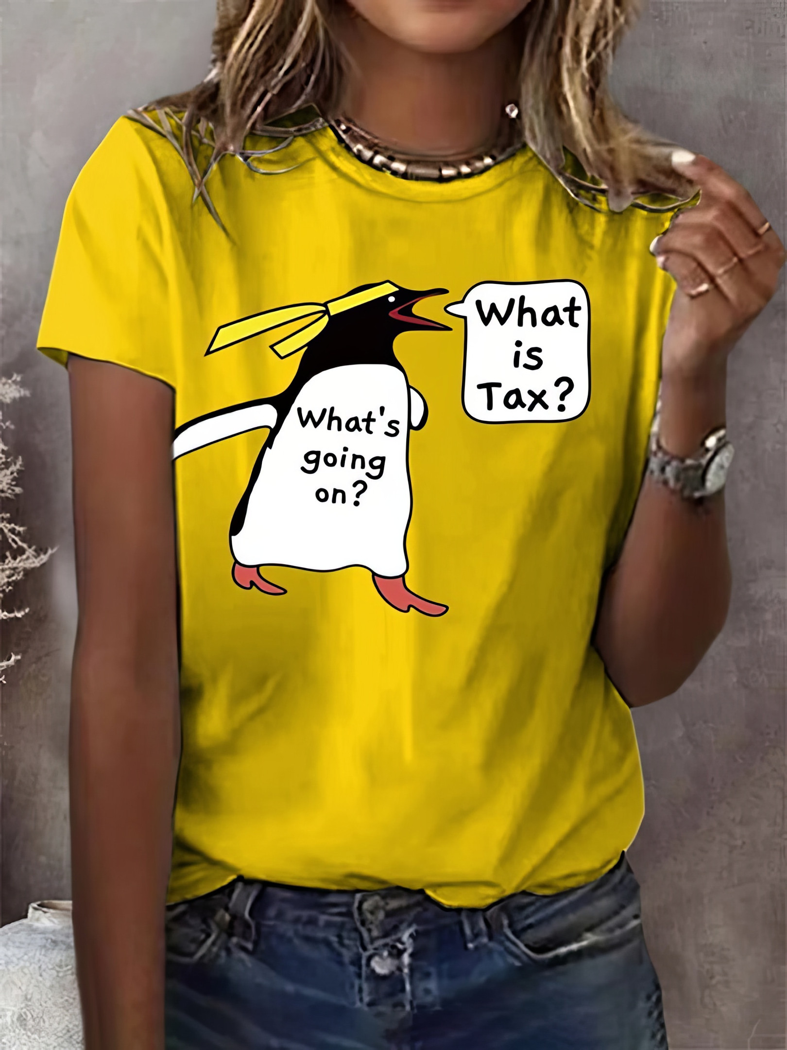 Penguin What is Tax What's Going On T-Shirt I Stand with Penguin Tee Penguin What is Tax What's Going On T-Shirt I Stand with Penguin Tee