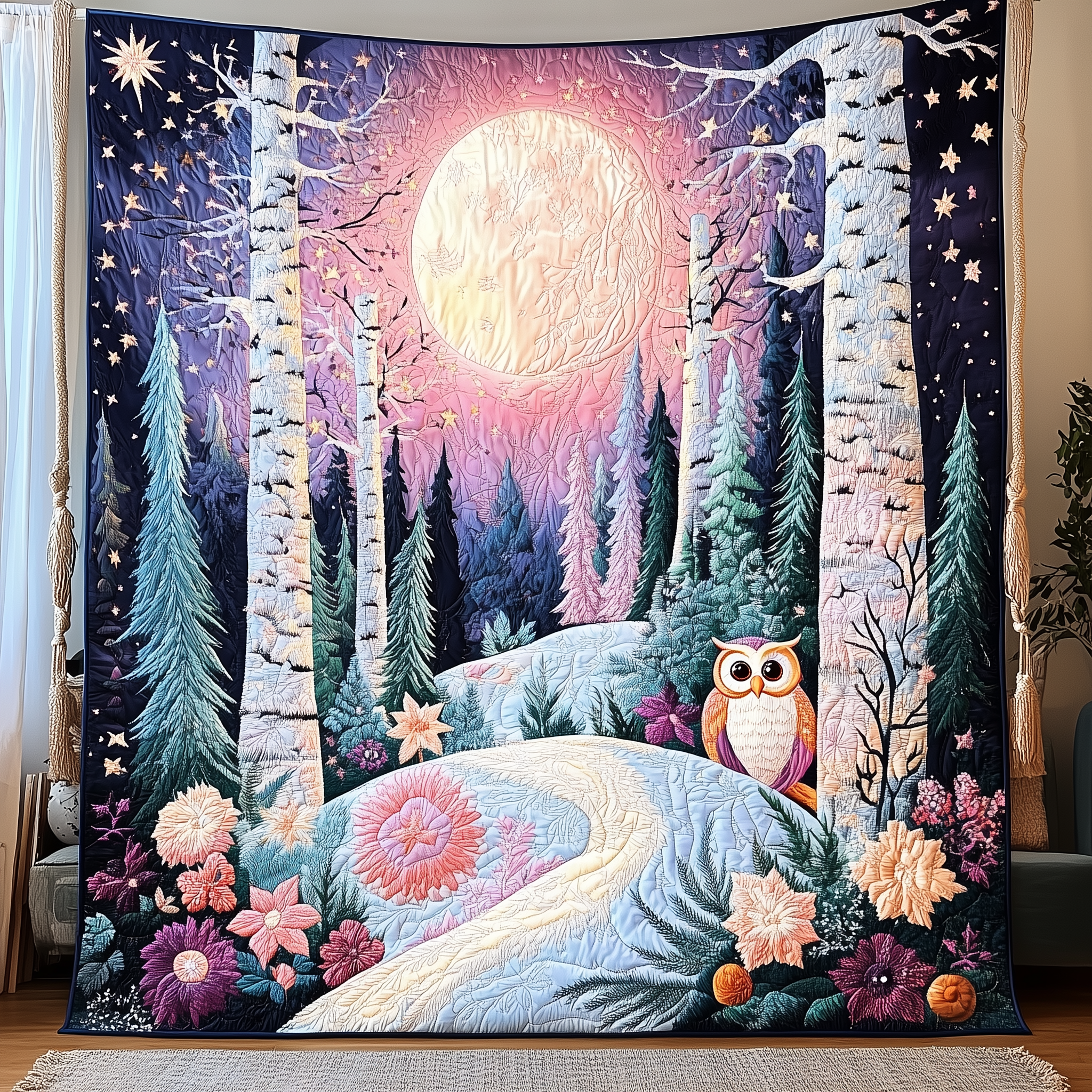 Pink Moonlight Quilted Blanket Enjoy Tailored Comfort with Our Exclusive Blanket Pink Moonlight Quilted Blanket Enjoy Tailored Comfort with Our Exclusive Blanket