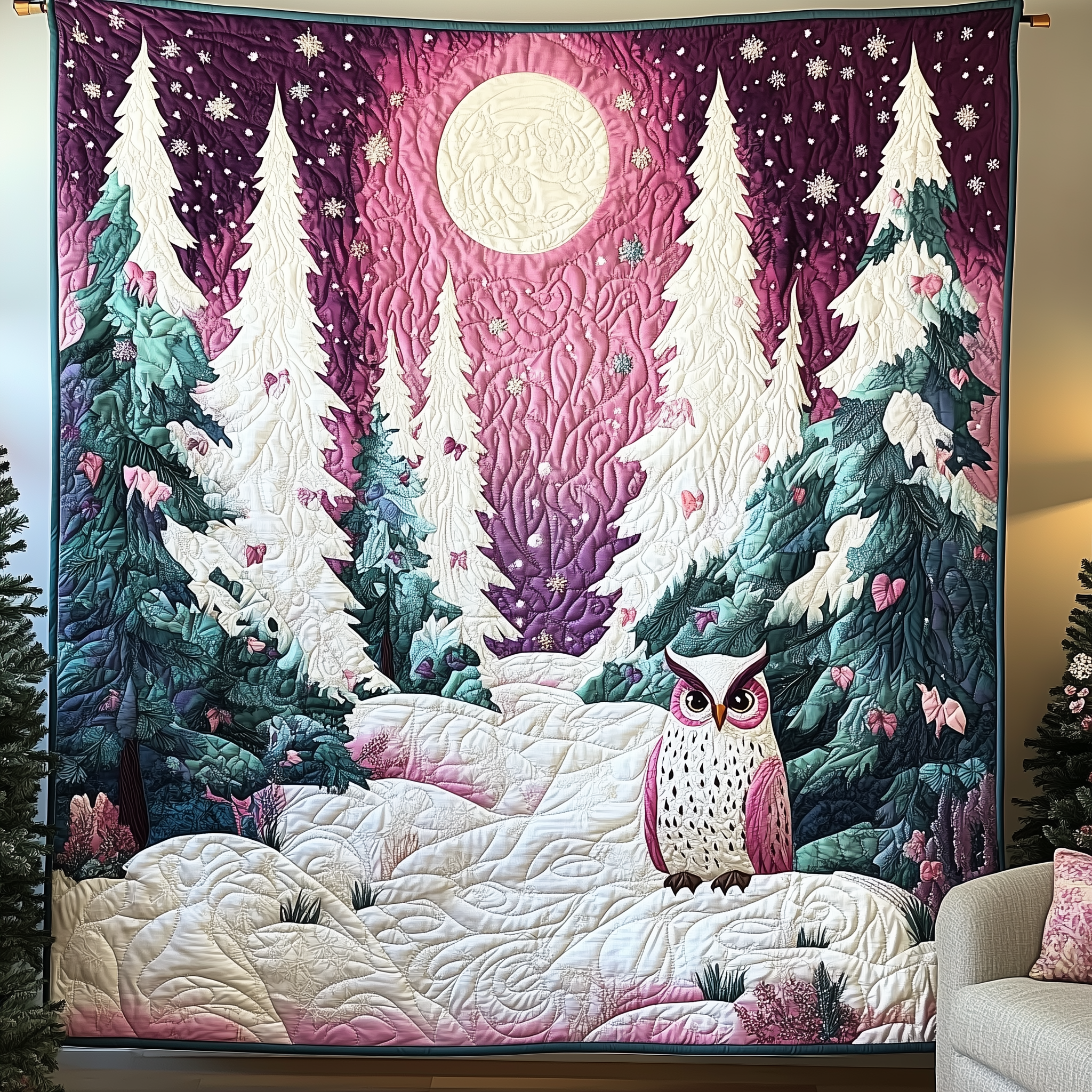 Pink Moonlight Quilted Blanket Feel Like Royalty with a Blanket Fit for Kings Pink Moonlight Quilted Blanket Feel Like Royalty with a Blanket Fit for Kings