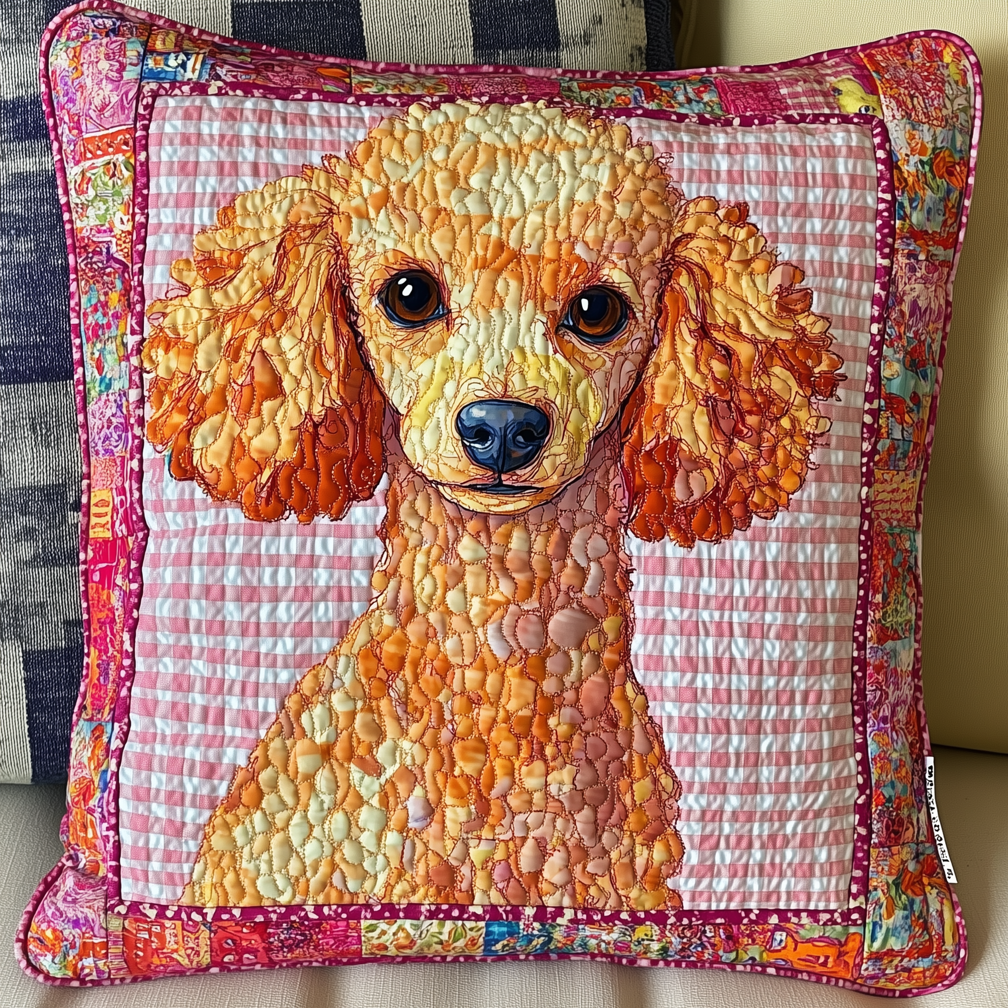 Pink Poodle Quilted Pillow Case Elevate Your Sleep Experience with Premium Pillow Cases Pink Poodle Quilted Pillow Case Elevate Your Sleep Experience with Premium Pillow Cases