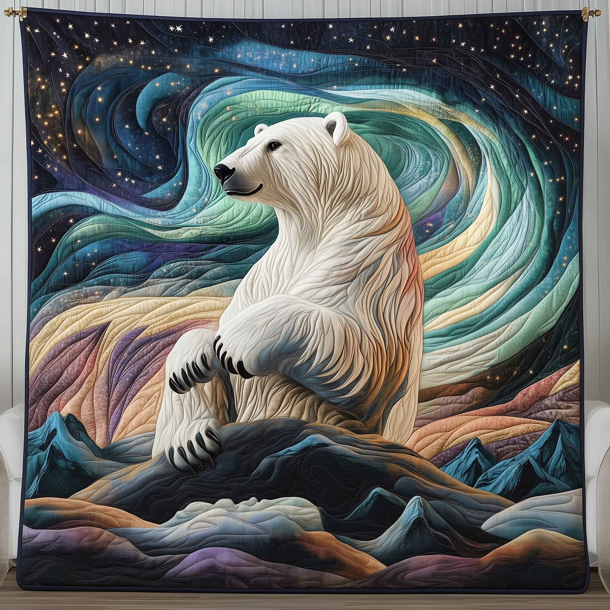 Polar Winter Magic Quilted Blanket Throw Blankets For Couch Cute Mothers Day Gifts Polar Winter Magic Quilted Blanket Throw Blankets For Couch Cute Mothers Day Gifts