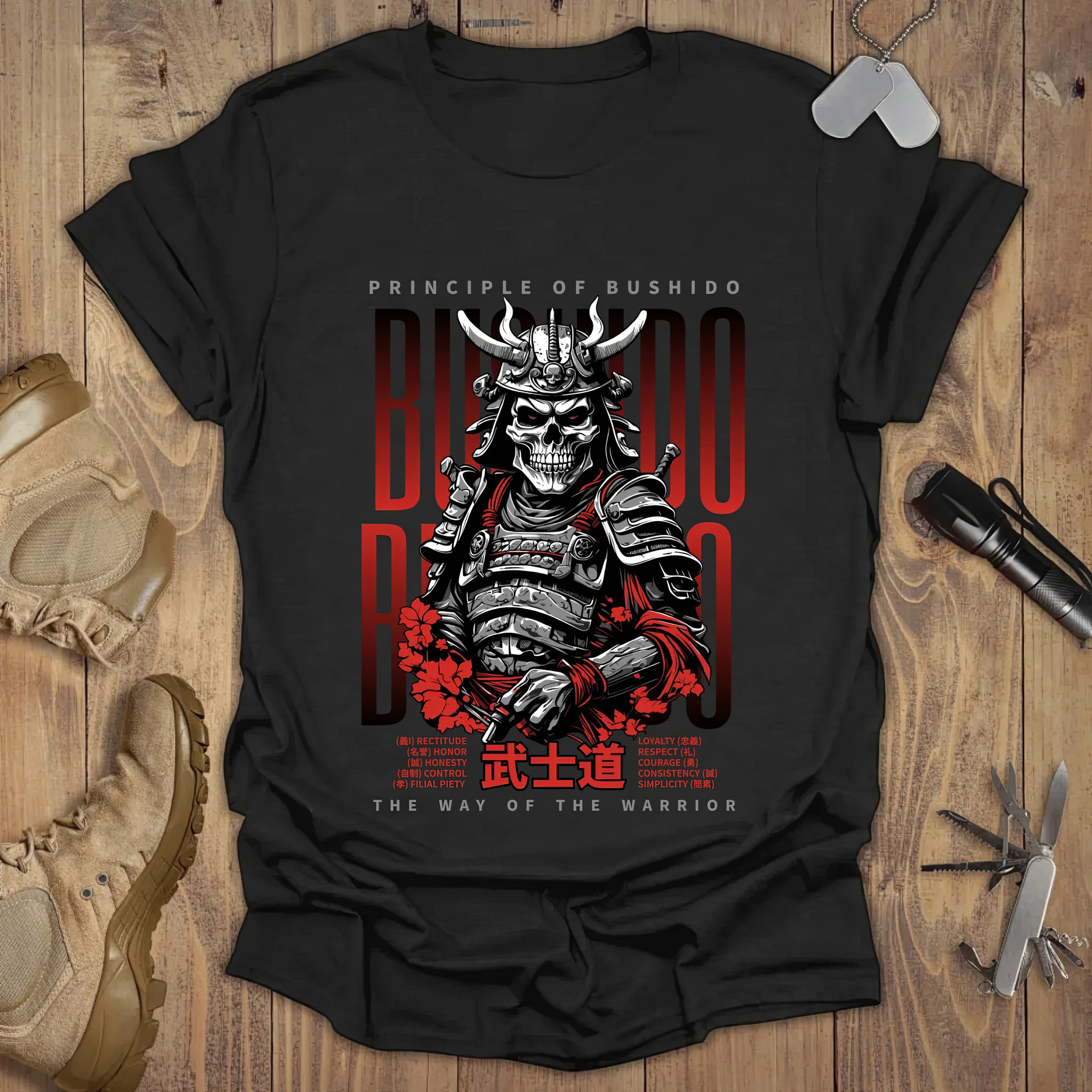 Principle Of Bushido The Way Of The Warrior T-shirt Top 10 Mother's Day Gift Ideas Principle Of Bushido The Way Of The Warrior T-shirt Top 10 Mother's Day Gift Ideas