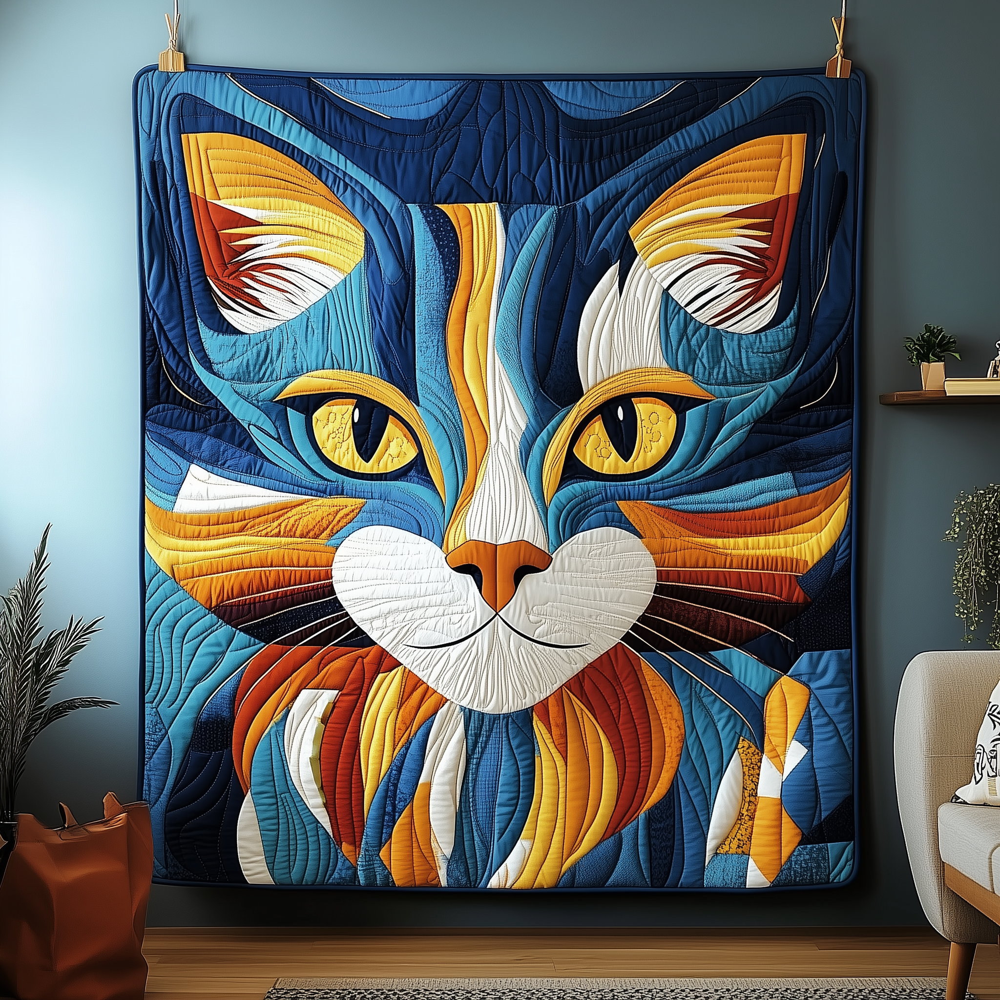 Purrfectly Cat Quilted Blanket Sofa Throw Blanket Items Birthday Gift Cat Owners For Her Purrfectly Cat Quilted Blanket Sofa Throw Blanket Items Birthday Gift Cat Owners For Her