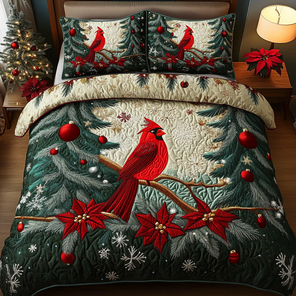 Red Feather Elegance Quilted Bedding Set Cardinal Blankets And Throws Red Feather Elegance Quilted Bedding Set Cardinal Blankets And Throws