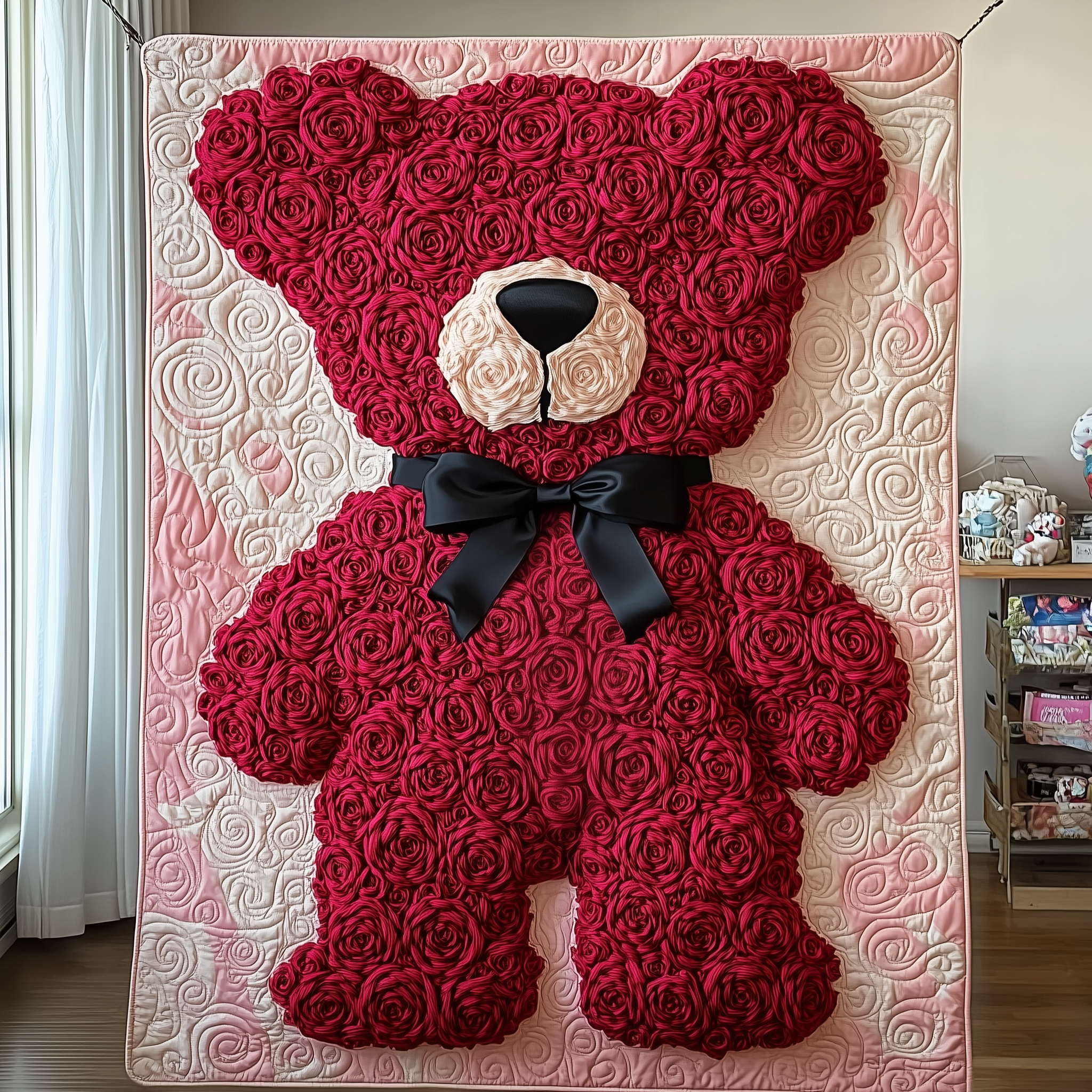 Red Roses Love Bear Quilted Blanket Unique Blankets And Throws Valentine Gift Ideas For Her Red Roses Love Bear Quilted Blanket Unique Blankets And Throws Valentine Gift Ideas For Her