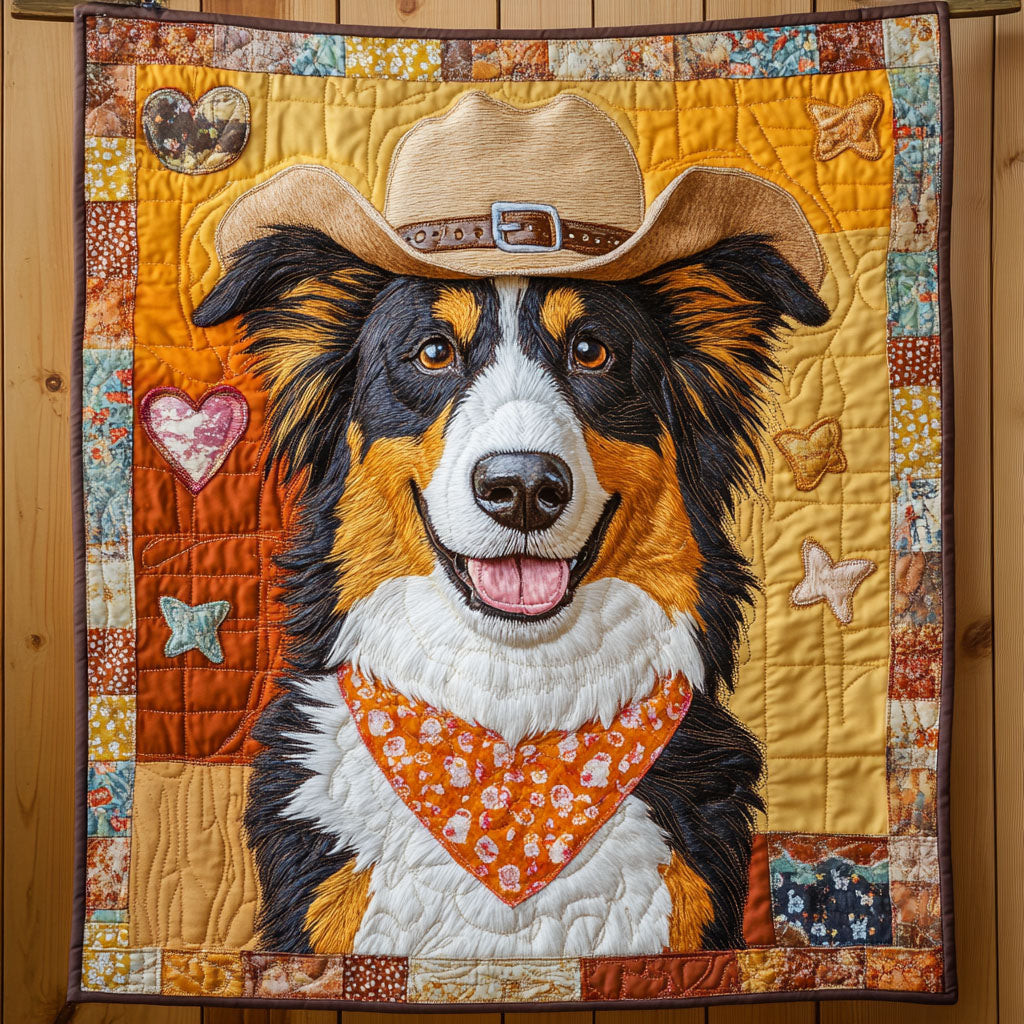 Rodeo Pup Trail Quilted Blanket Gifts For New Dog Owners Rodeo Pup Trail Quilted Blanket Gifts For New Dog Owners