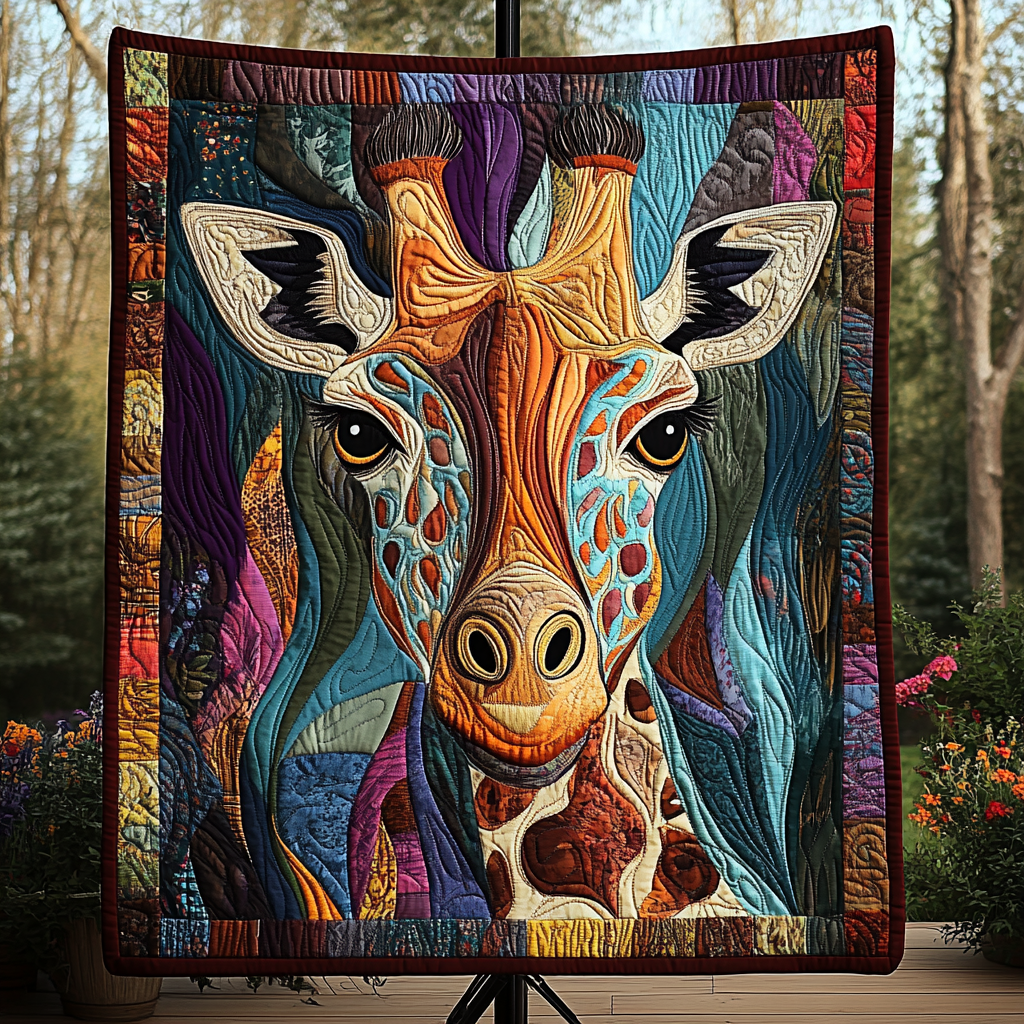 Safari Grace Quilted Blanket Best Gifts For Giraffe Lovers Safari Grace Quilted Blanket Best Gifts For Giraffe Lovers
