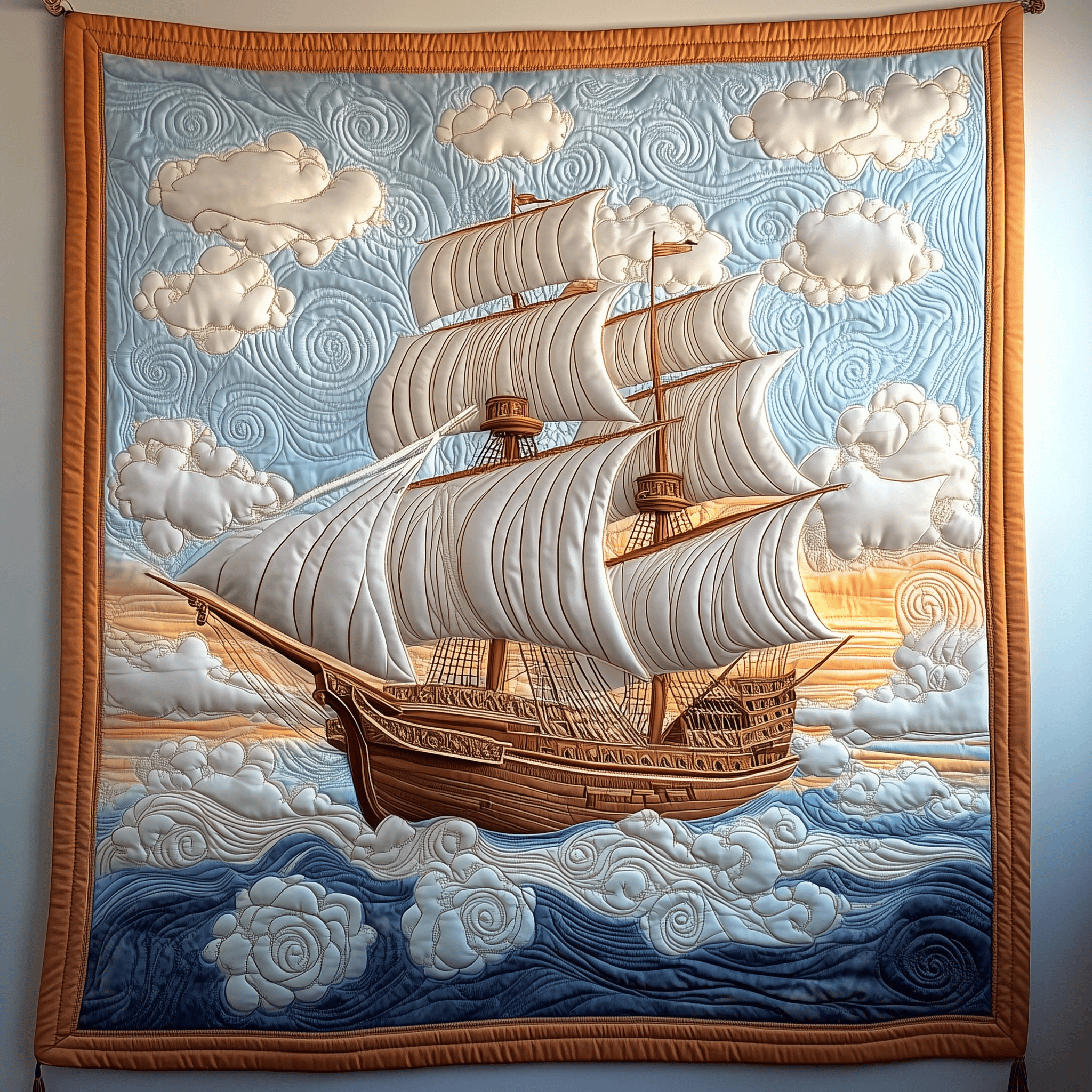 Sailboat Quilted Blanket Feel the Joy of Togetherness with Our Cozy Blanket Sailboat Quilted Blanket Feel the Joy of Togetherness with Our Cozy Blanket