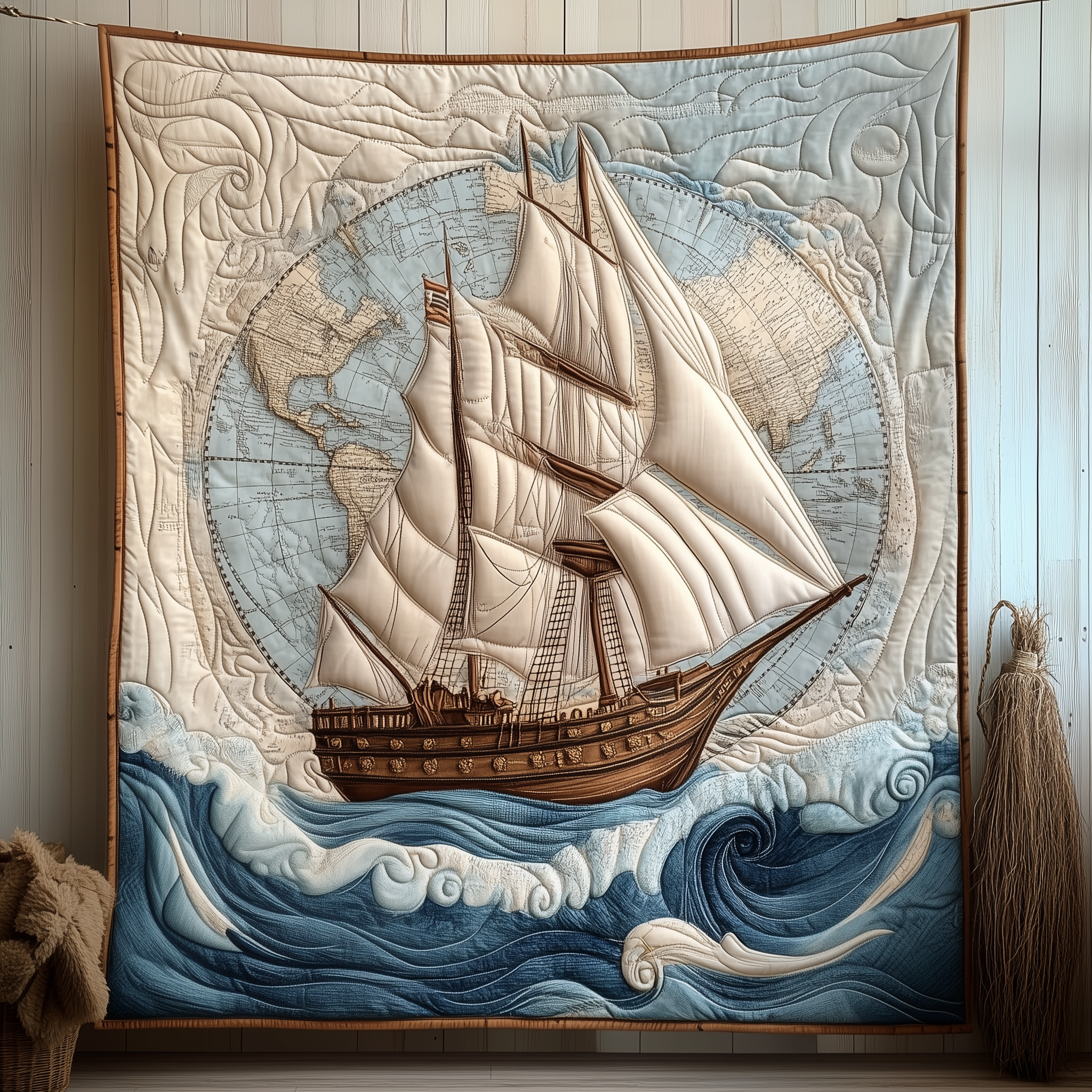 Sailboat Quilted Blanket Sofa Throw Blanket Gifts For Sailboat Lovers Sailboat Quilted Blanket Sofa Throw Blanket Gifts For Sailboat Lovers