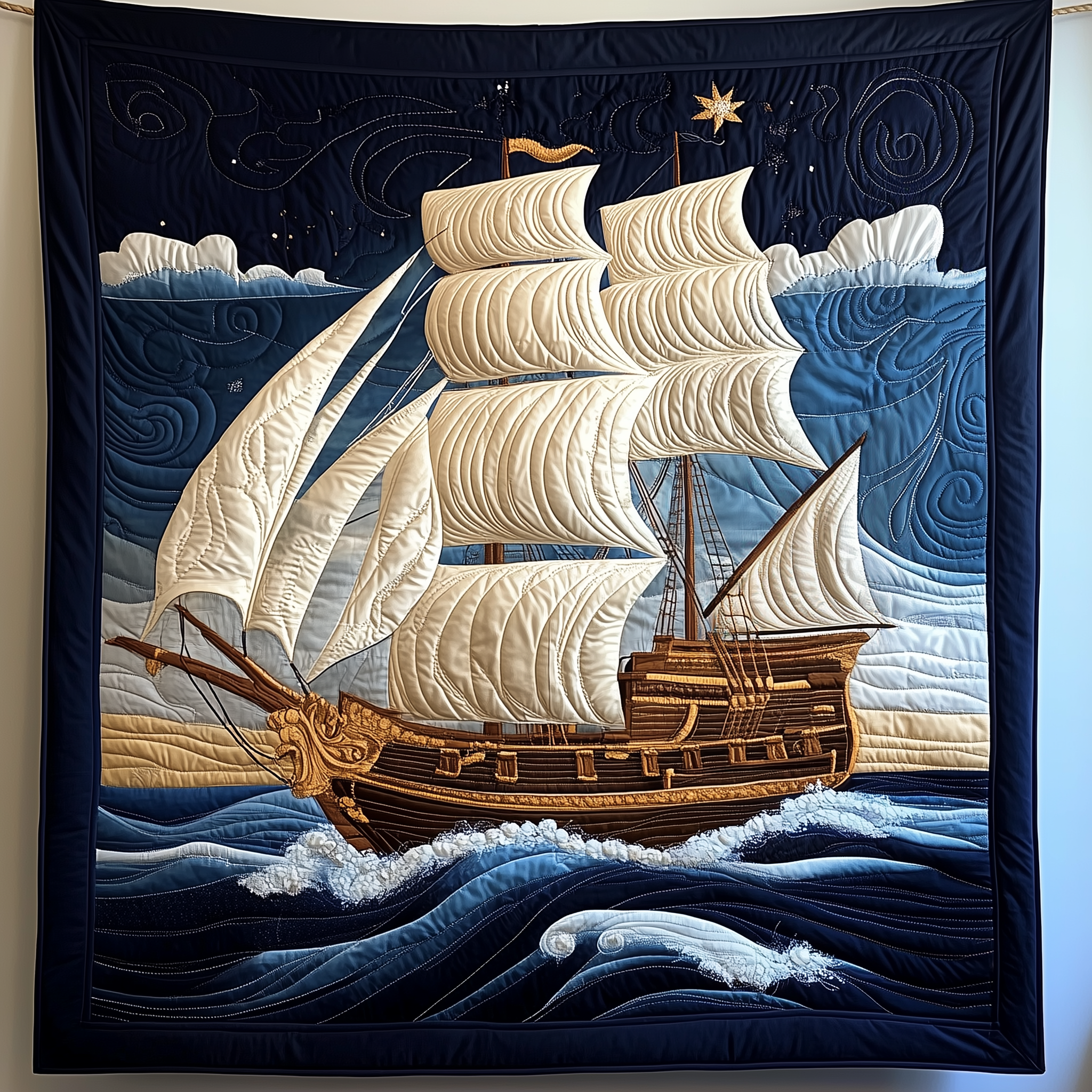 Sailboat Quilted Blanket Throw Blanket Best Gifts For Sailboat Owners Sailboat Quilted Blanket Throw Blanket Best Gifts For Sailboat Owners