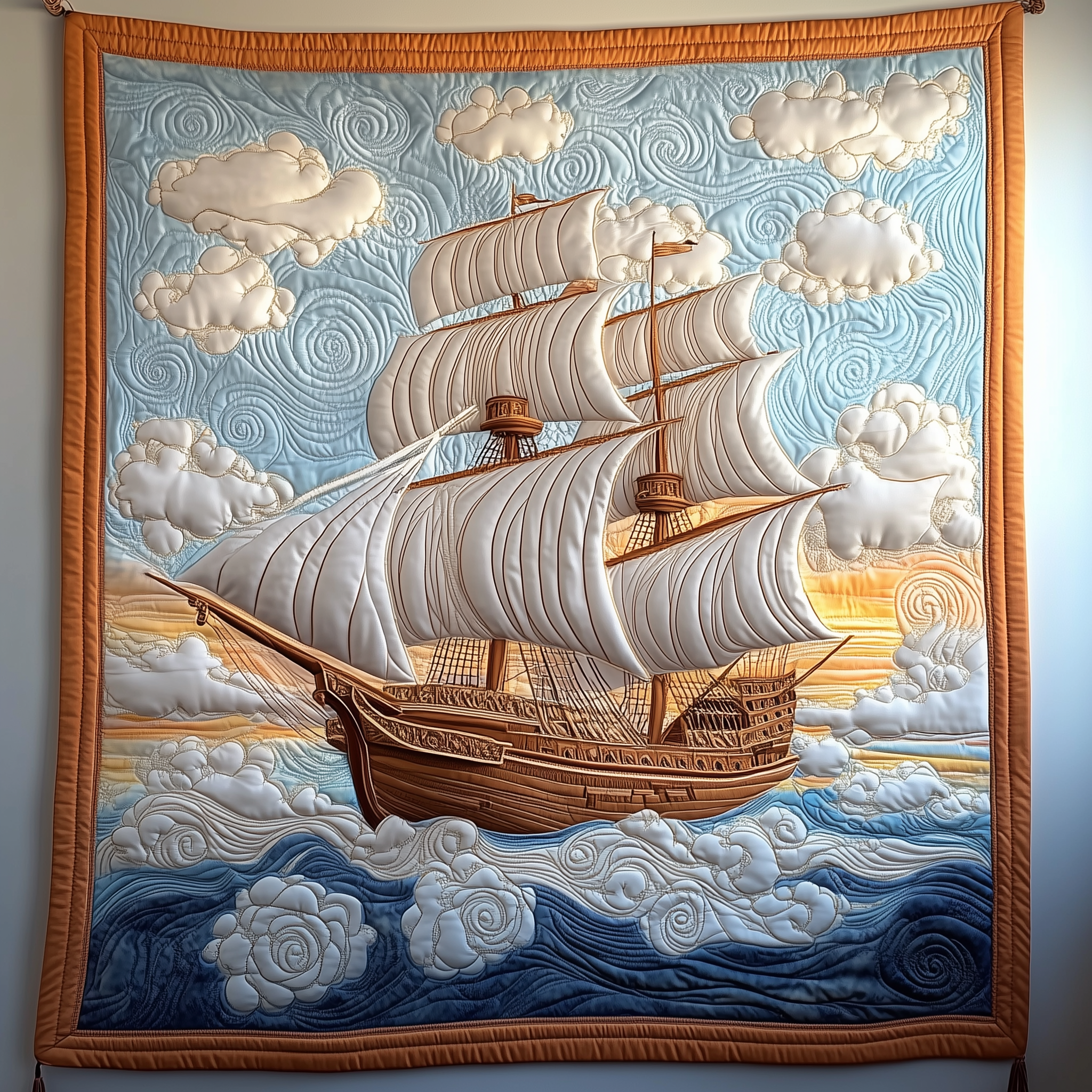 Sailboat Quilted Blanket Throw Blankets For Couch Sailing Boat Gifts Sailboat Quilted Blanket Throw Blankets For Couch Sailing Boat Gifts