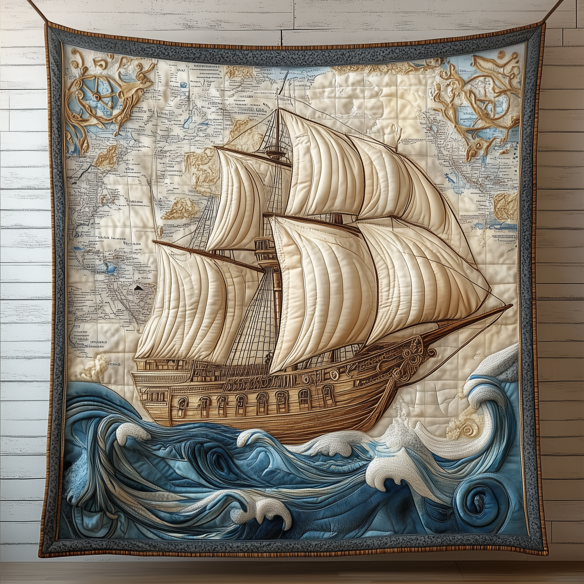 Sailboat Quilted Blanket Unique Throw Blanket Gifts For Sailboat Owners Sailboat Quilted Blanket Unique Throw Blanket Gifts For Sailboat Owners