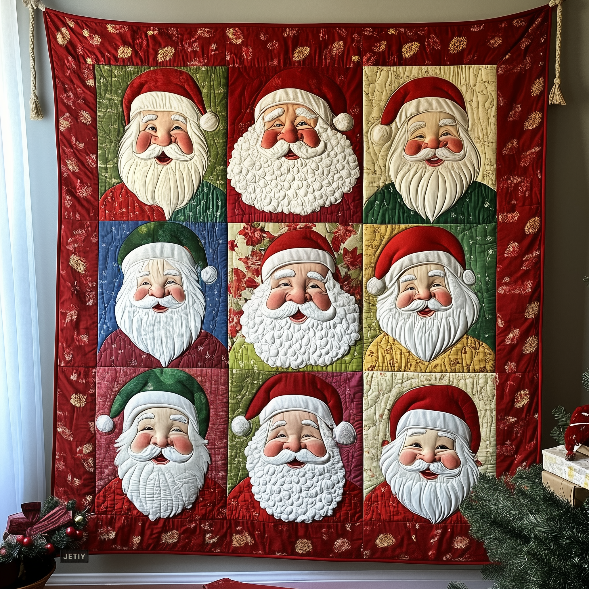 Santa Claus Quilted Blanket Feel the Power of Personalized Comfort with Our Blanket Santa Claus Quilted Blanket Feel the Power of Personalized Comfort with Our Blanket