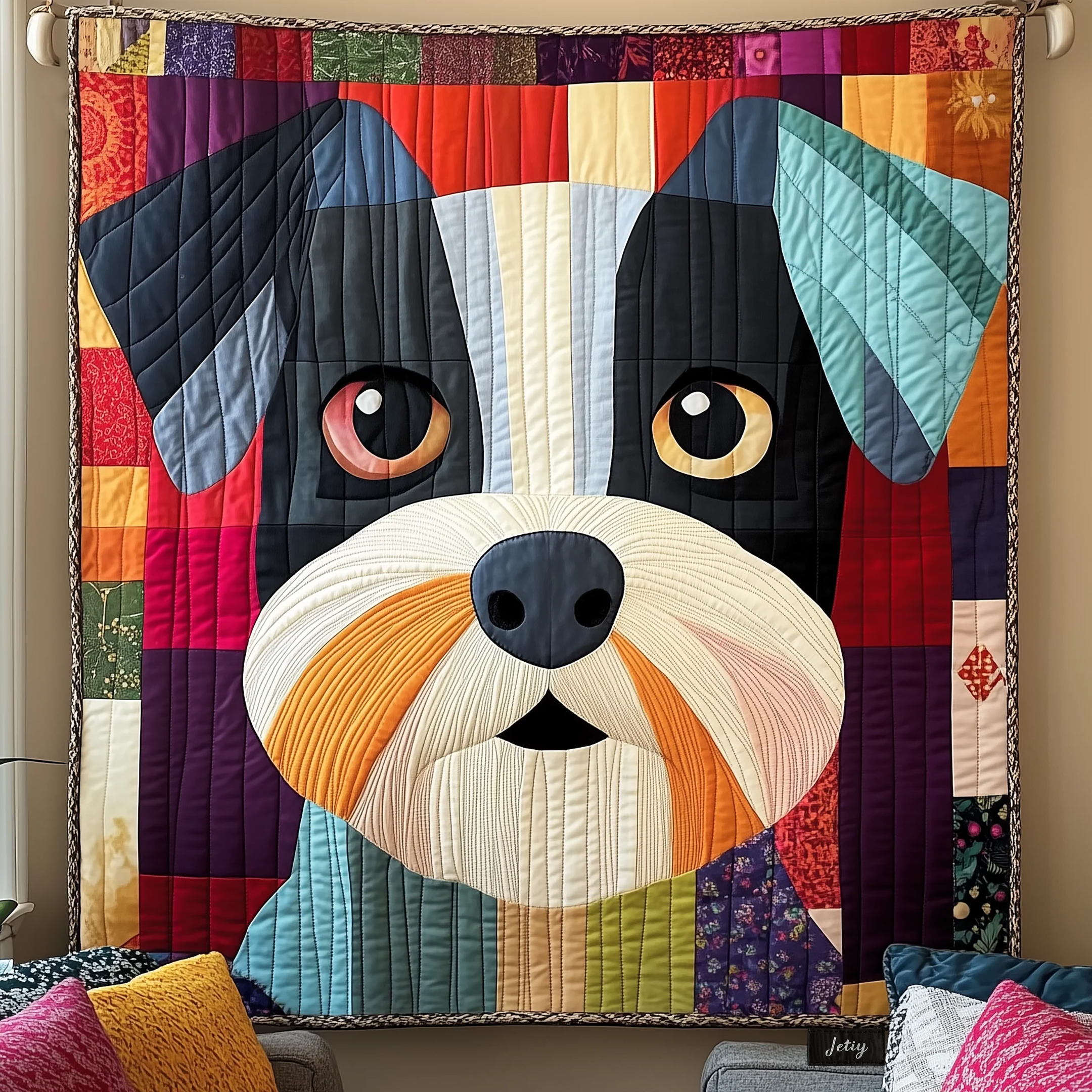 Schnauzer Quilted Blanket Experience the Ultimate in Custom Comfort Schnauzer Quilted Blanket Experience the Ultimate in Custom Comfort
