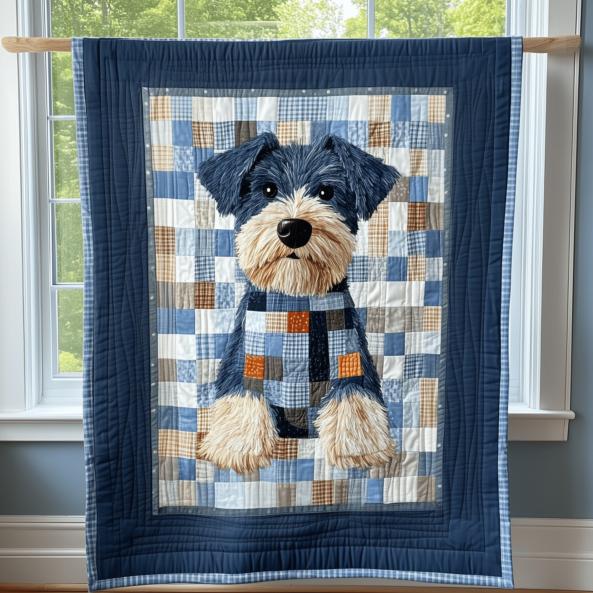 Schnauzer Quilted Blanket Experience True Personal Comfort with Our Blanket Schnauzer Quilted Blanket Experience True Personal Comfort with Our Blanket