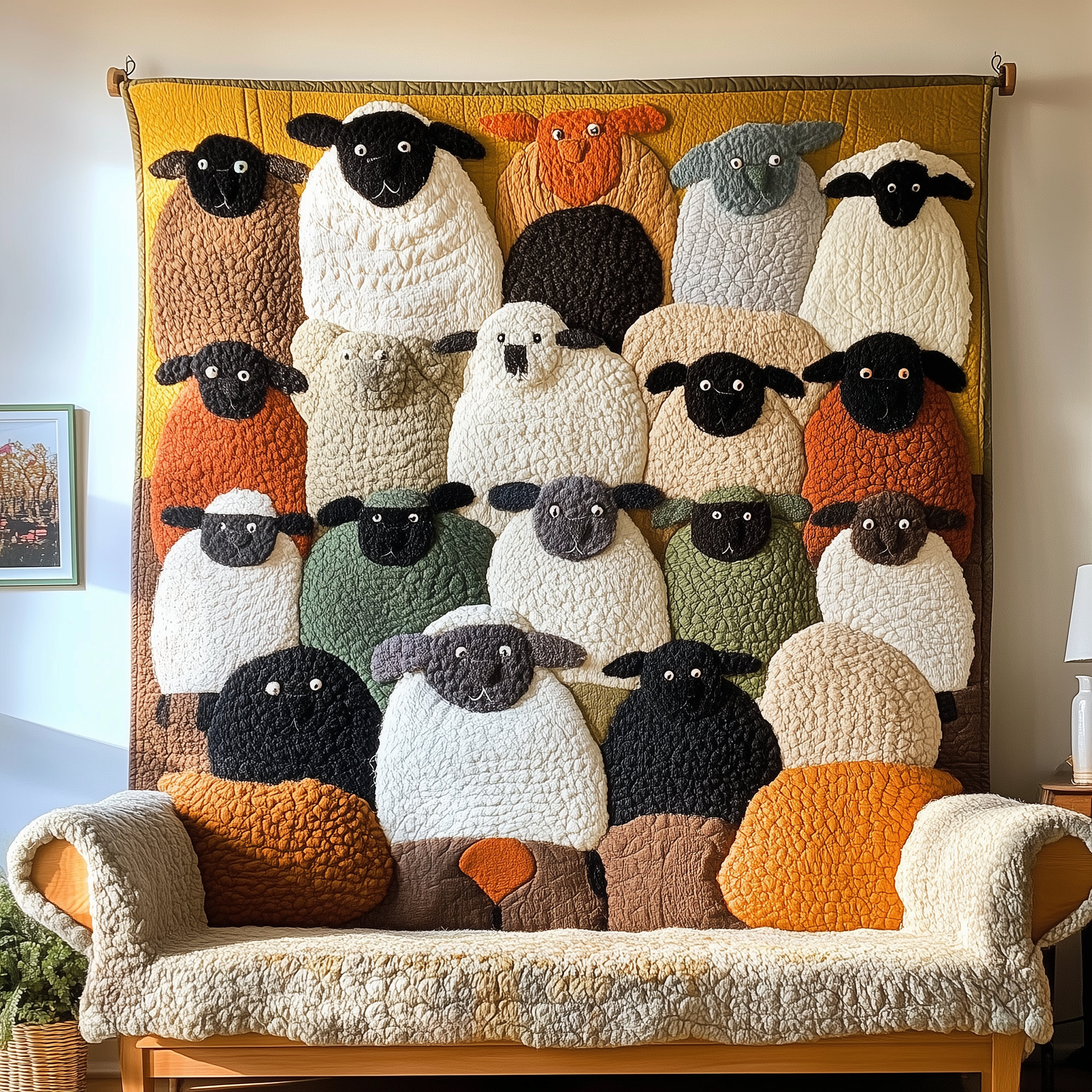 Sheep Parade Quilted Blanket Enjoy Every Moment with a Blanket That Works Anywhere Sheep Parade Quilted Blanket Enjoy Every Moment with a Blanket That Works Anywhere