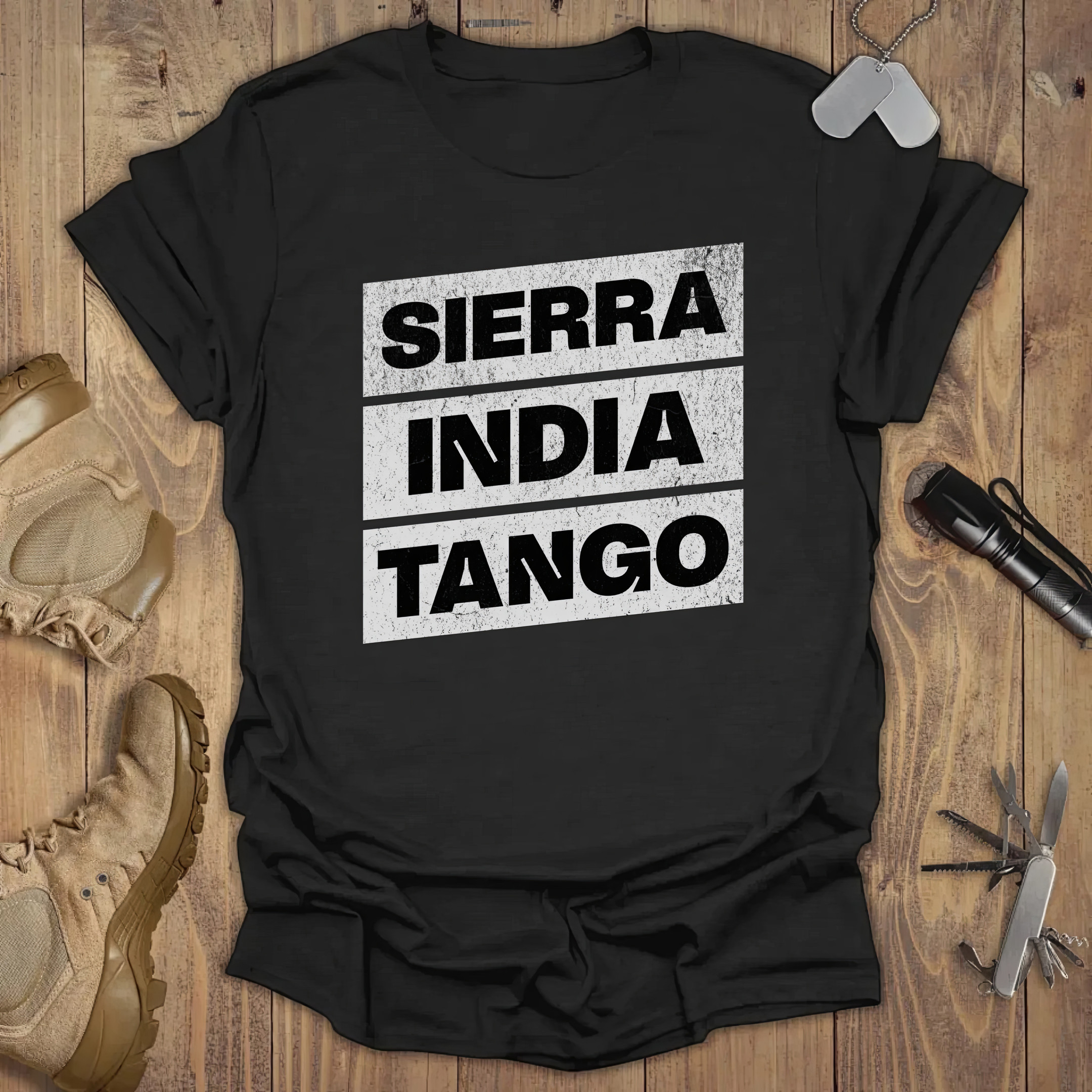 Sierra India Tango Shirt Vintage T-Shirt Mother's Day Gifts For Daughter In Law Sierra India Tango Shirt Vintage T-Shirt Mother's Day Gifts For Daughter In Law