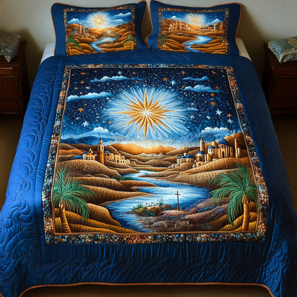 Silent Night Quilted Bedding Set Secret Santa Gift Ideas Silent Night Quilted Bedding Set Secret Santa Gift Ideas