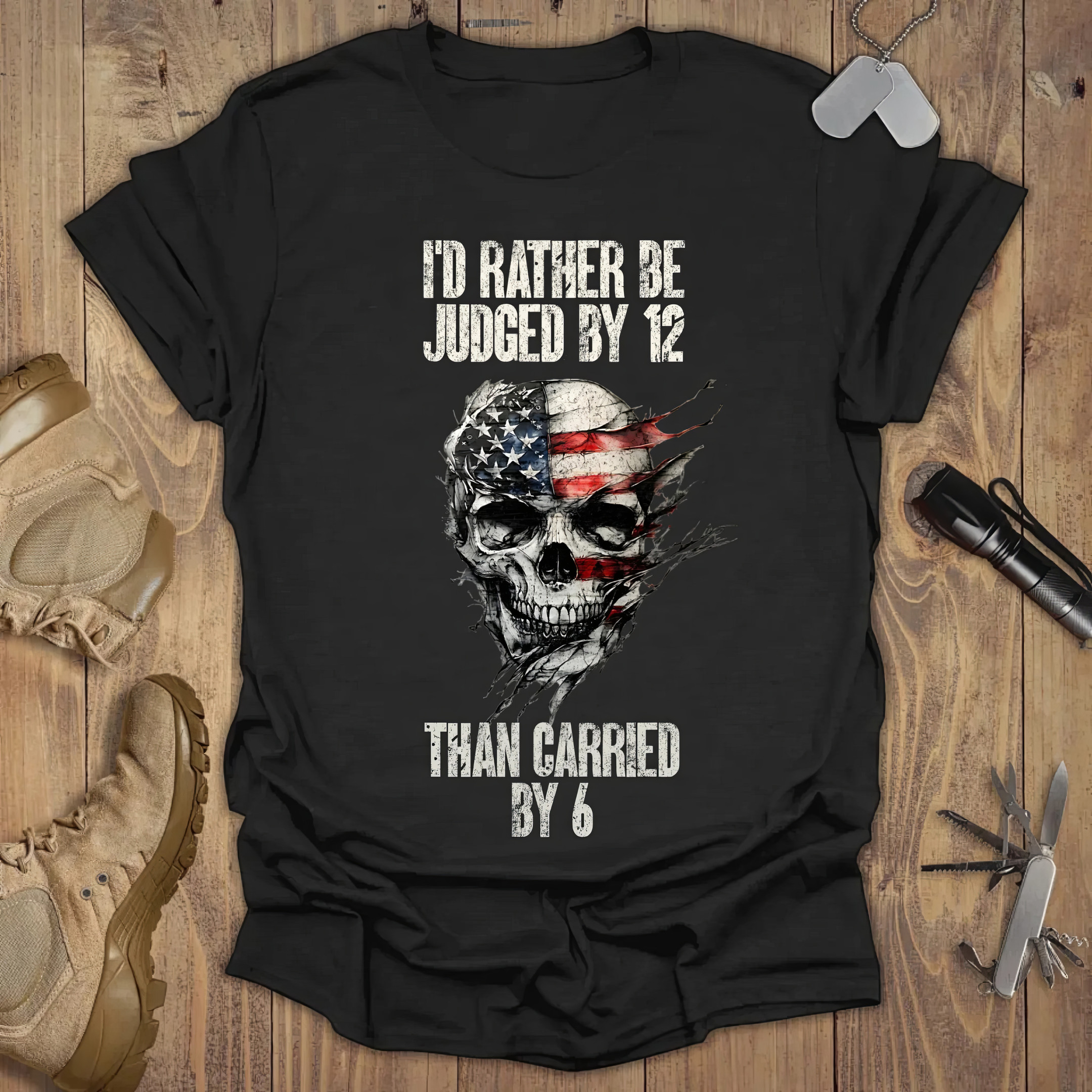 Skull I'd Rather Be Judged By 12 Than Carried By 6 T-Shirt Luxury Mother's Day Gifts Skull I'd Rather Be Judged By 12 Than Carried By 6 T-Shirt Luxury Mother's Day Gifts