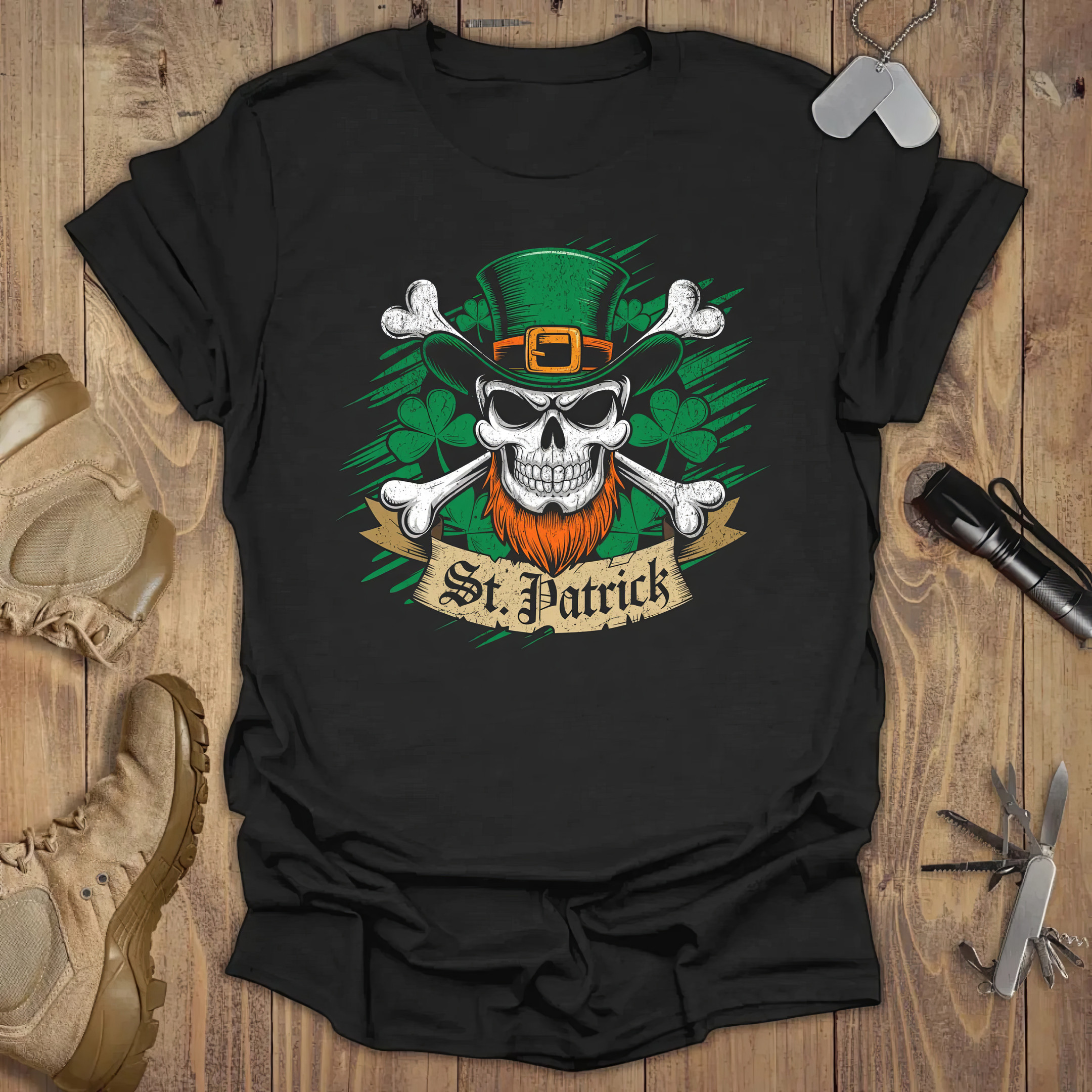 Skull St. Patrick's Day T-shirt Special Present For Mum Skull St. Patrick's Day T-shirt Special Present For Mum