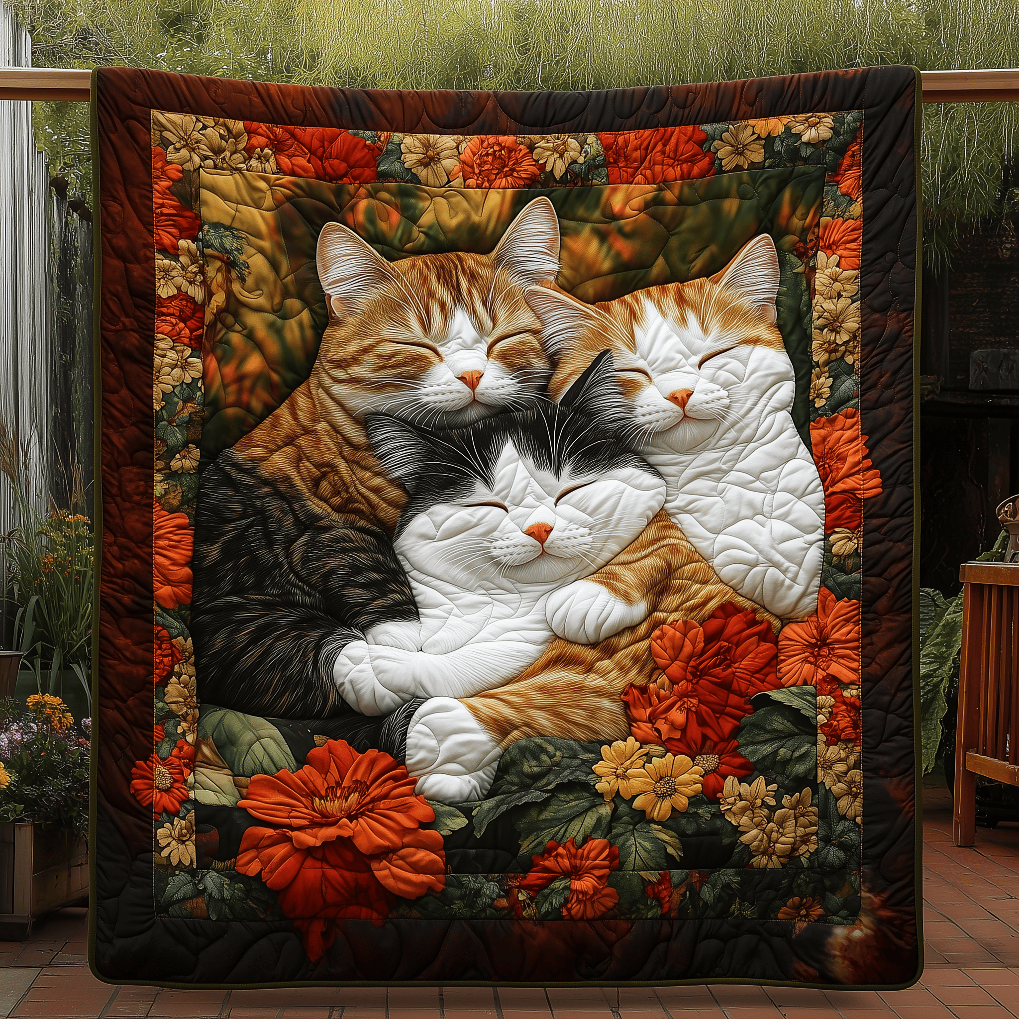 Sleeping Royal Cat Quilted Blanket Experience True Personal Comfort with Our Blanket Sleeping Royal Cat Quilted Blanket Experience True Personal Comfort with Our Blanket