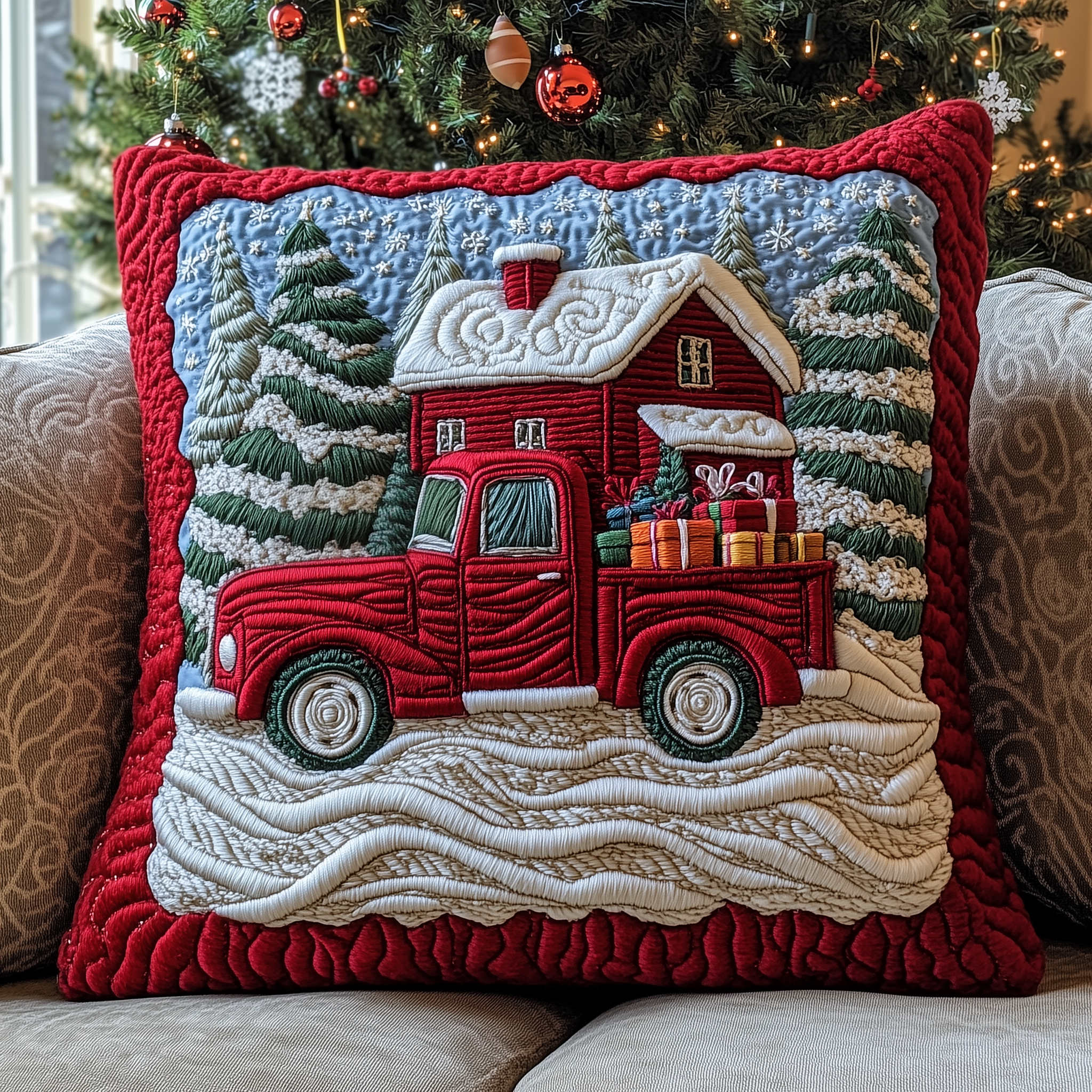Snow Cabin Quilted Pillow Case Experience the Ultimate Comfort with Exclusive Pillow Cases Snow Cabin Quilted Pillow Case Experience the Ultimate Comfort with Exclusive Pillow Cases
