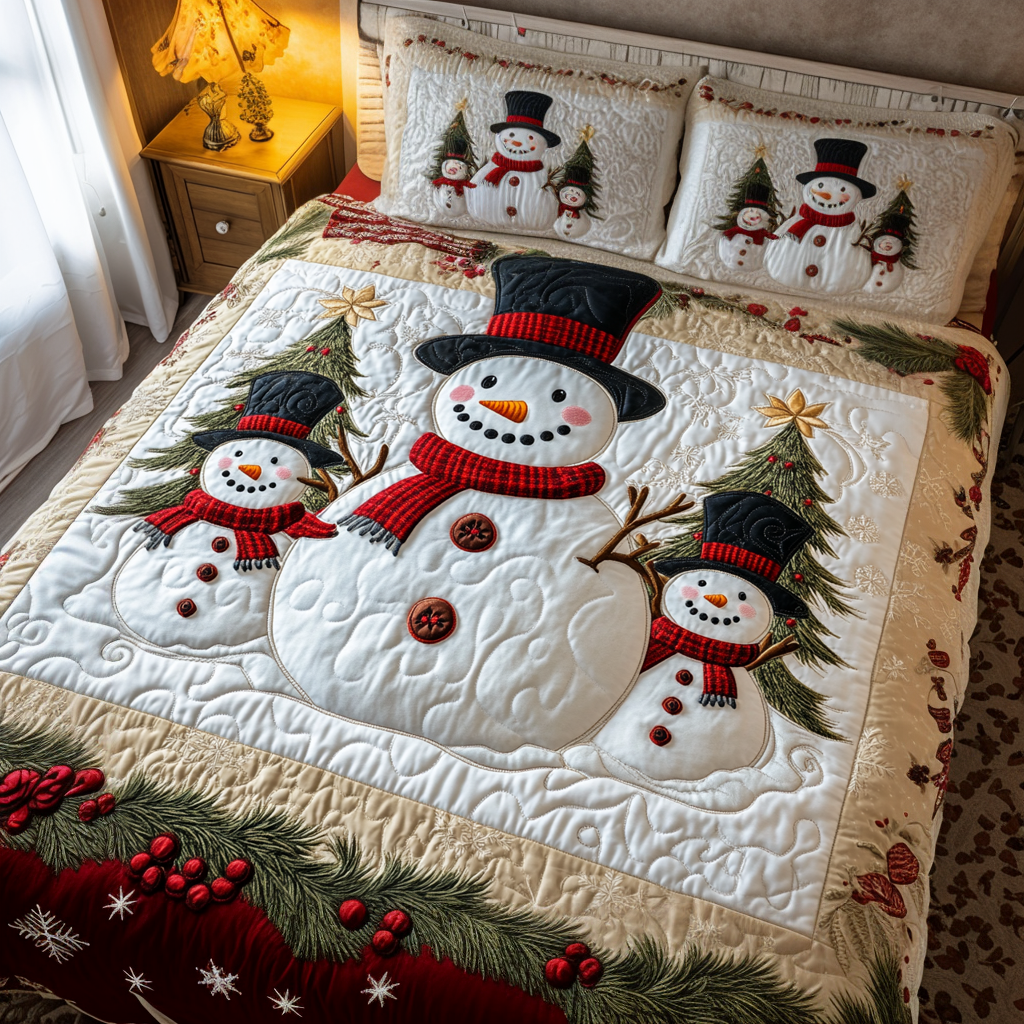 Snow Haven Quilted Bedding Set Christmas Presents For Boyfriend Snow Haven Quilted Bedding Set Christmas Presents For Boyfriend