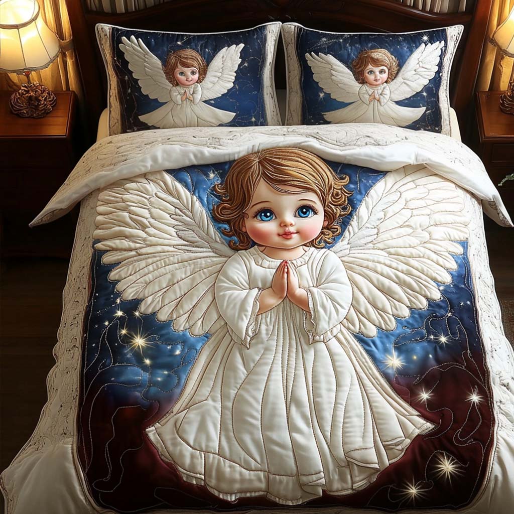 Starry Guardian Quilted Bedding Set Unique Horse Gifts For Ladies Starry Guardian Quilted Bedding Set Unique Horse Gifts For Ladies