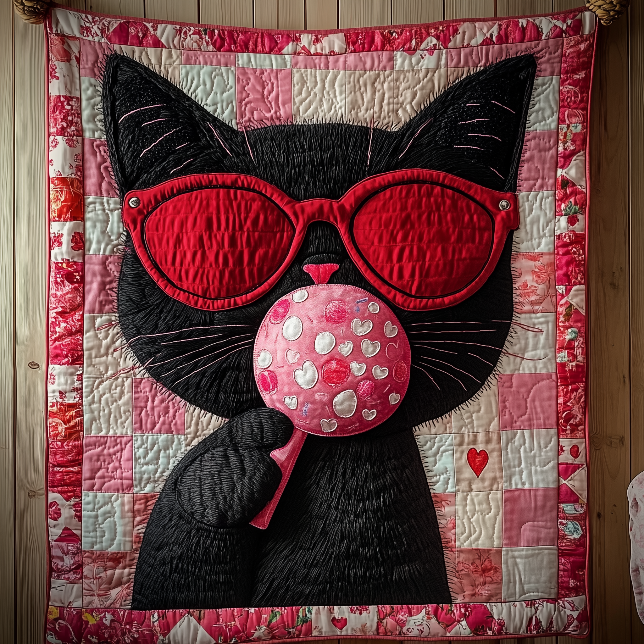 Sweet Cat Gift For Her Quilted Blanket Unique Throw Blanket Item Merch Cat Gifts For Cat Lovers Sweet Cat Gift For Her Quilted Blanket Unique Throw Blanket Item Merch Cat Gifts For Cat Lovers