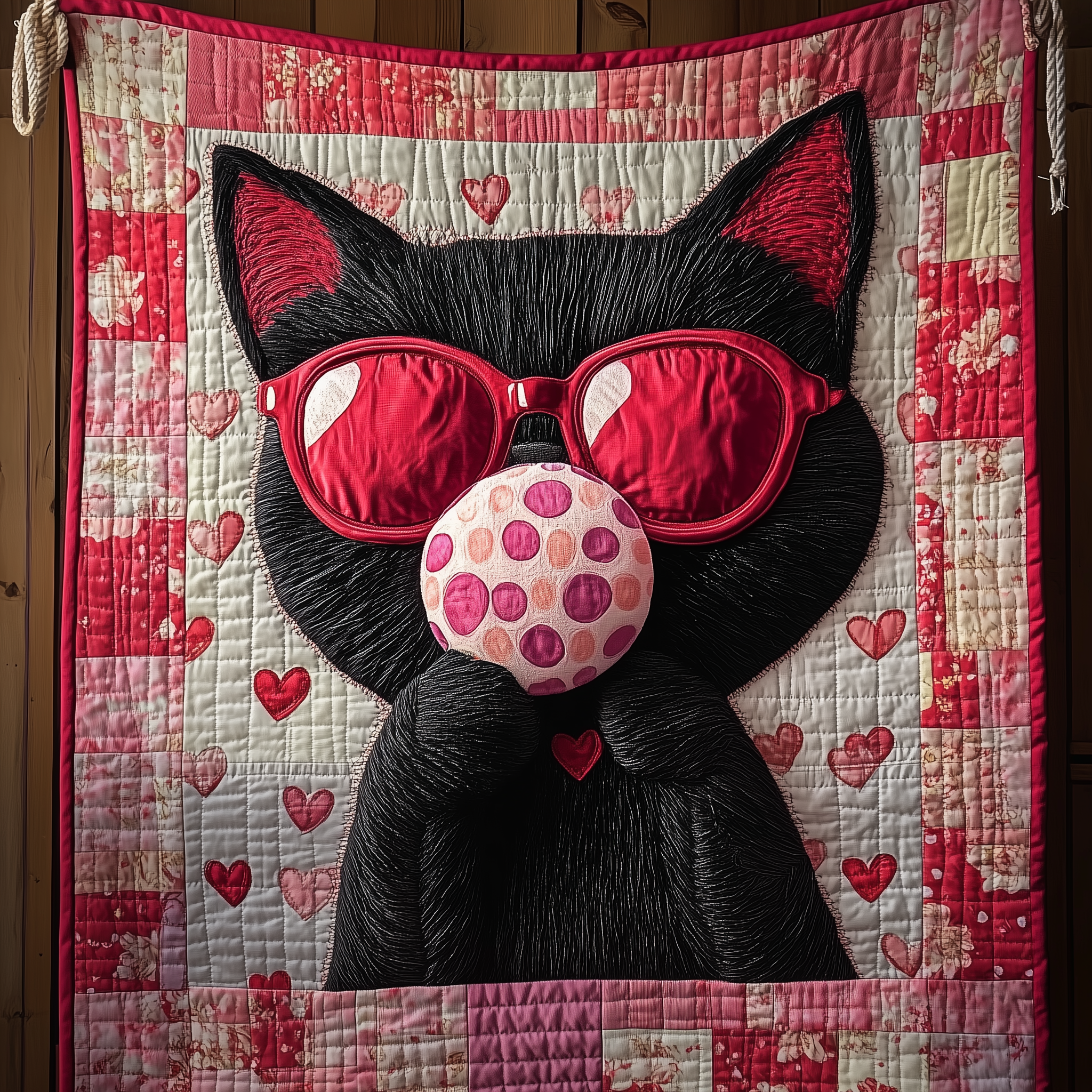 Sweet Cat Gift For Her Quilted Blanket Unique Throw Blanket Item Merch Gift Ideas For Cat Lovers Sweet Cat Gift For Her Quilted Blanket Unique Throw Blanket Item Merch Gift Ideas For Cat Lovers
