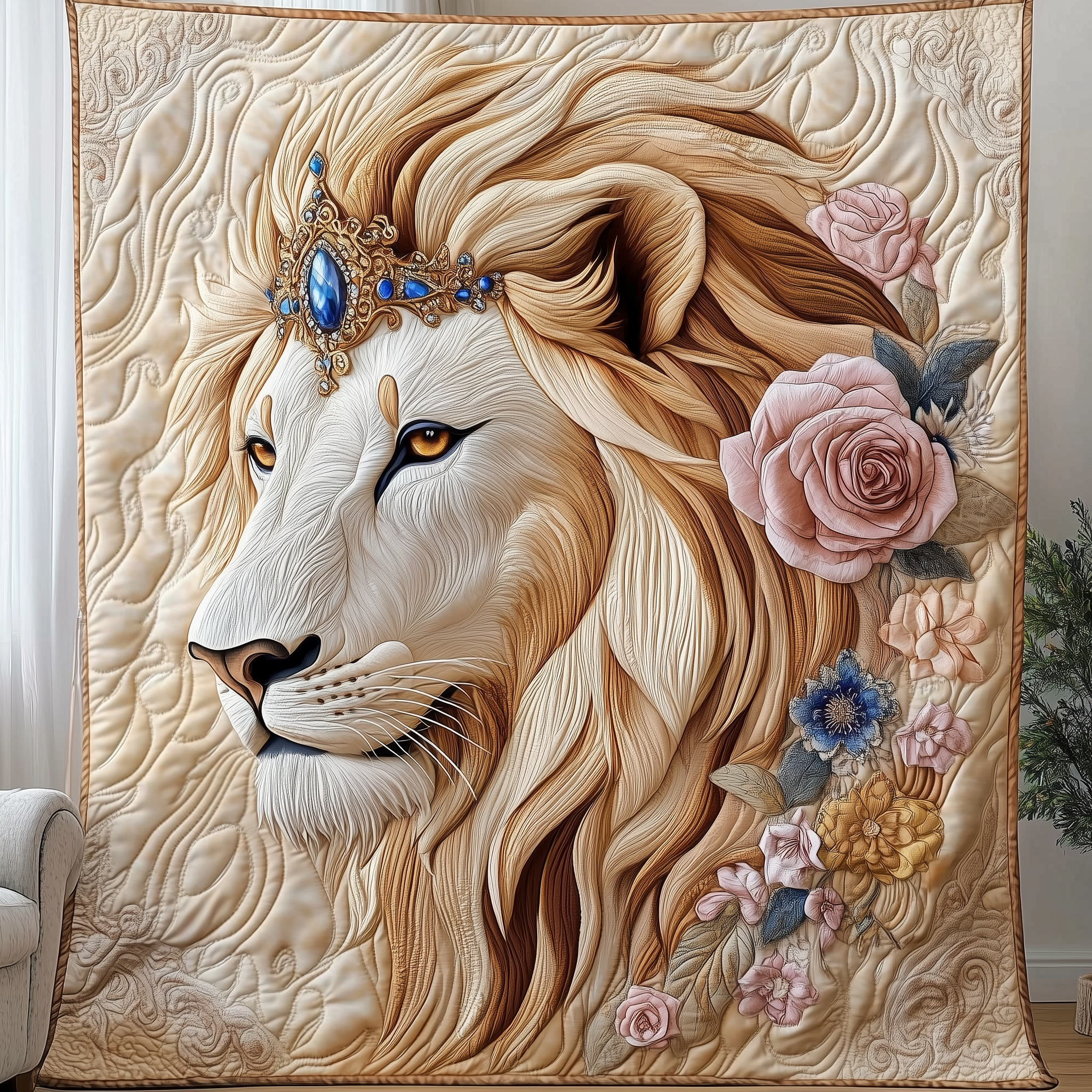 The Crowned Enigma Quilted Blanket Throw Blankets For Couch Good Fathers Day Gifts The Crowned Enigma Quilted Blanket Throw Blankets For Couch Good Fathers Day Gifts