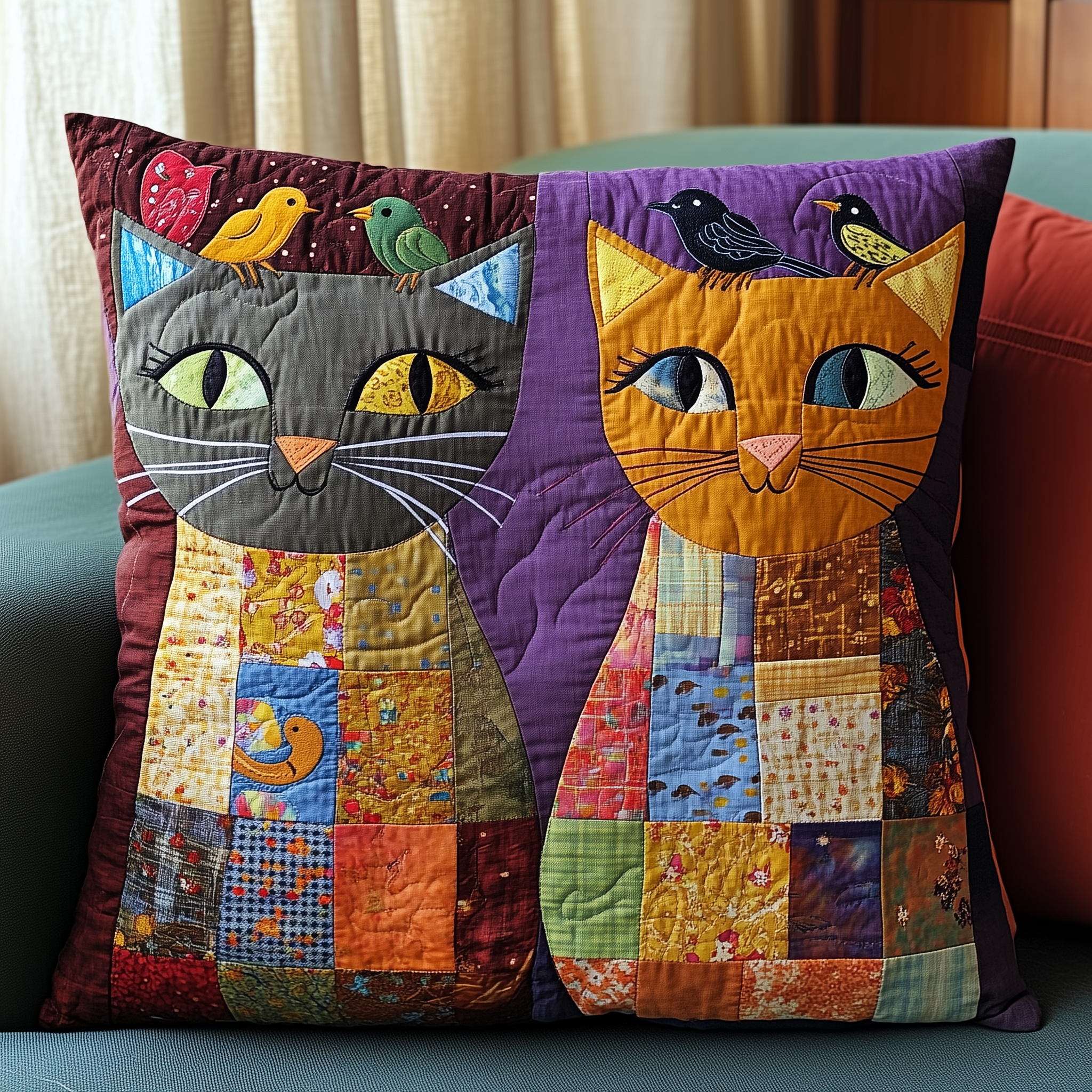 The Odd Cat Duo Quilted Pillow Case A Peaceful Night Awaits with the Perfect Pillow Case The Odd Cat Duo Quilted Pillow Case A Peaceful Night Awaits with the Perfect Pillow Case
