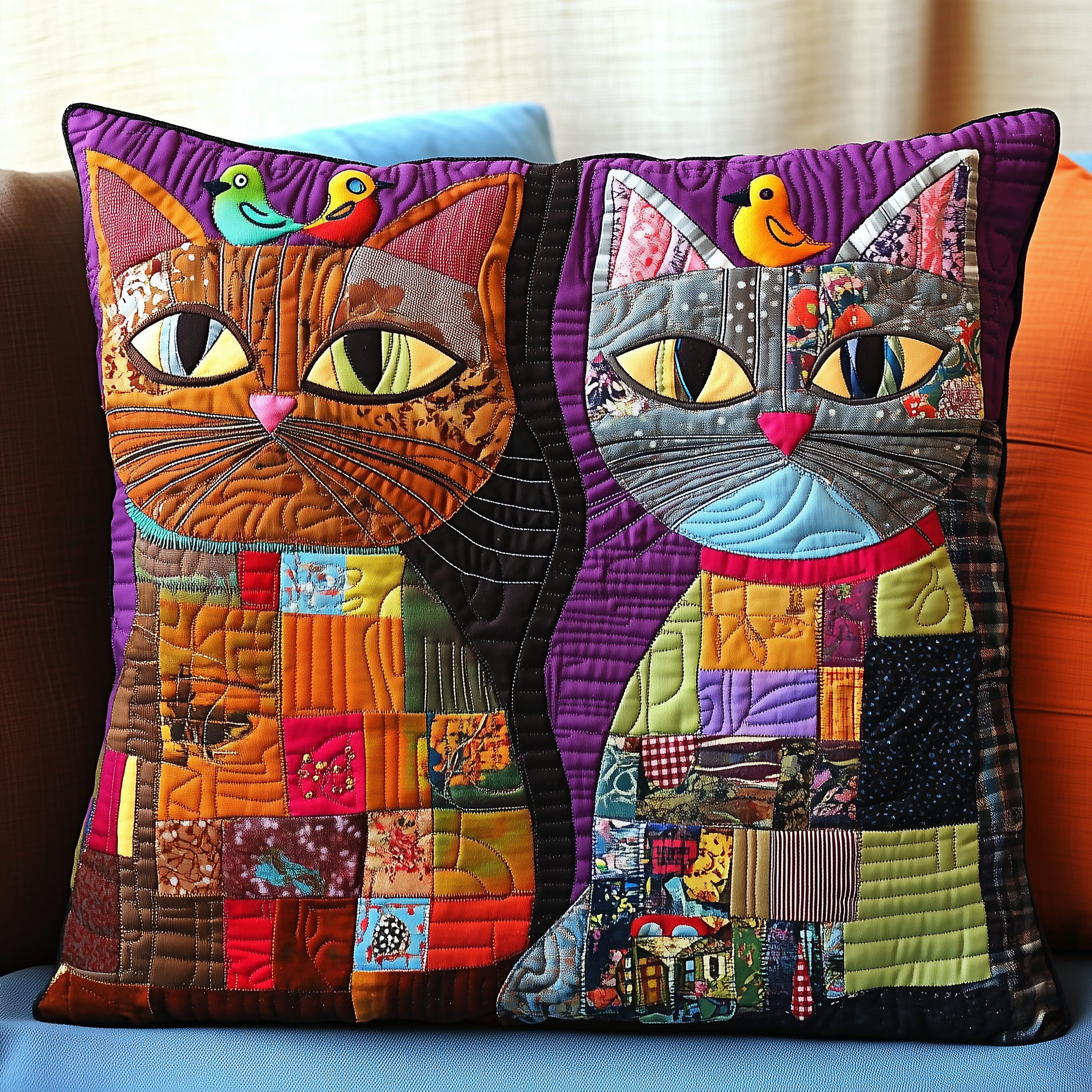 The Odd Cat Duo Quilted Pillow Case Celebrate Every Morning with Pillow Cases That Feel Like Home The Odd Cat Duo Quilted Pillow Case Celebrate Every Morning with Pillow Cases That Feel Like Home