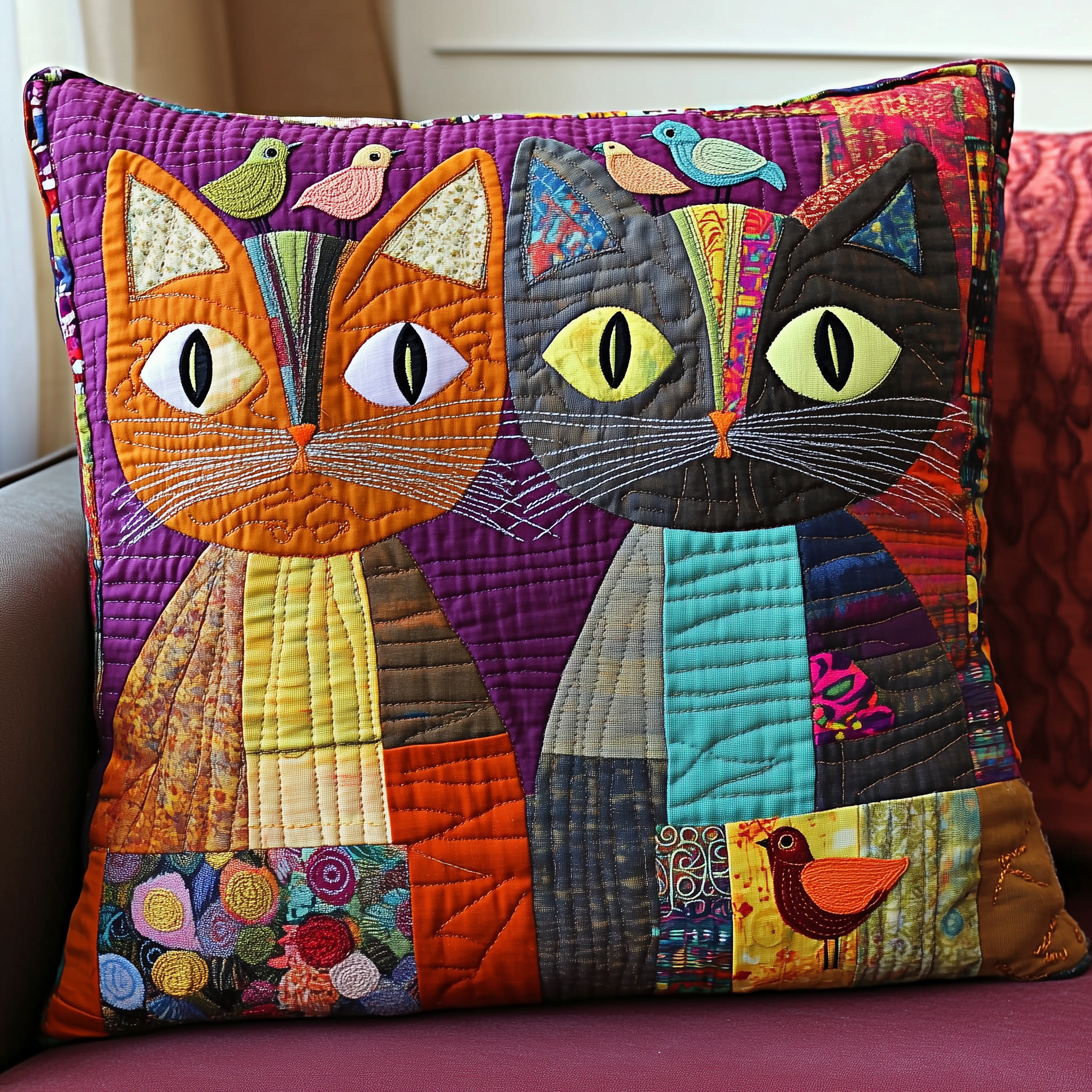 The Odd Cat Duo Quilted Pillow Case Sleep Deeper with Pillow Cases Designed for Comfort The Odd Cat Duo Quilted Pillow Case Sleep Deeper with Pillow Cases Designed for Comfort