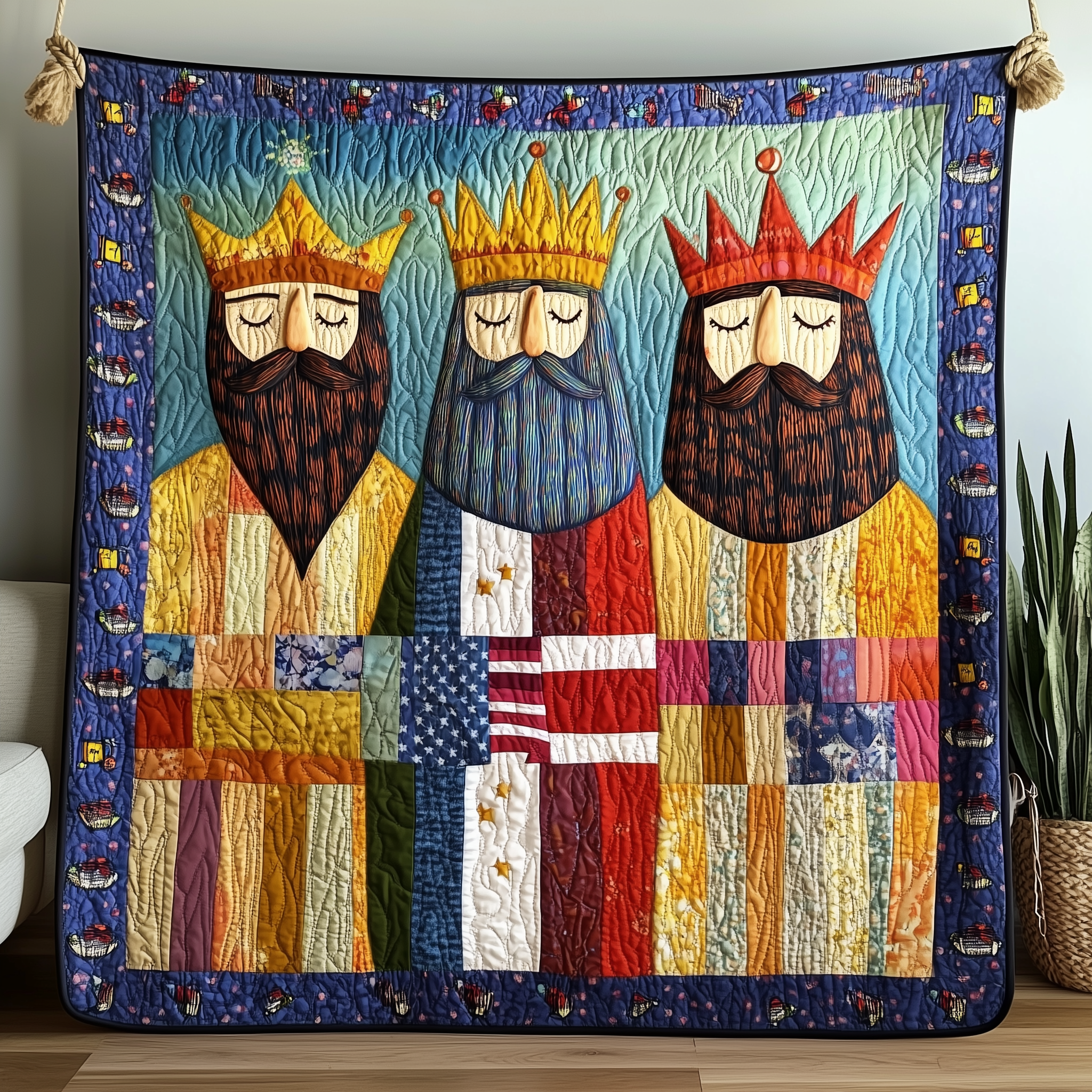 Three Kings Wise Men Quilted Blanket Feel the Versatility of a Blanket That Adapts to You Three Kings Wise Men Quilted Blanket Feel the Versatility of a Blanket That Adapts to You