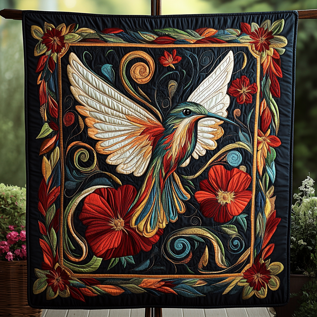 Tiny Wonder Quilted Blanket Hummingbird Gift Ideas Tiny Wonder Quilted Blanket Hummingbird Gift Ideas