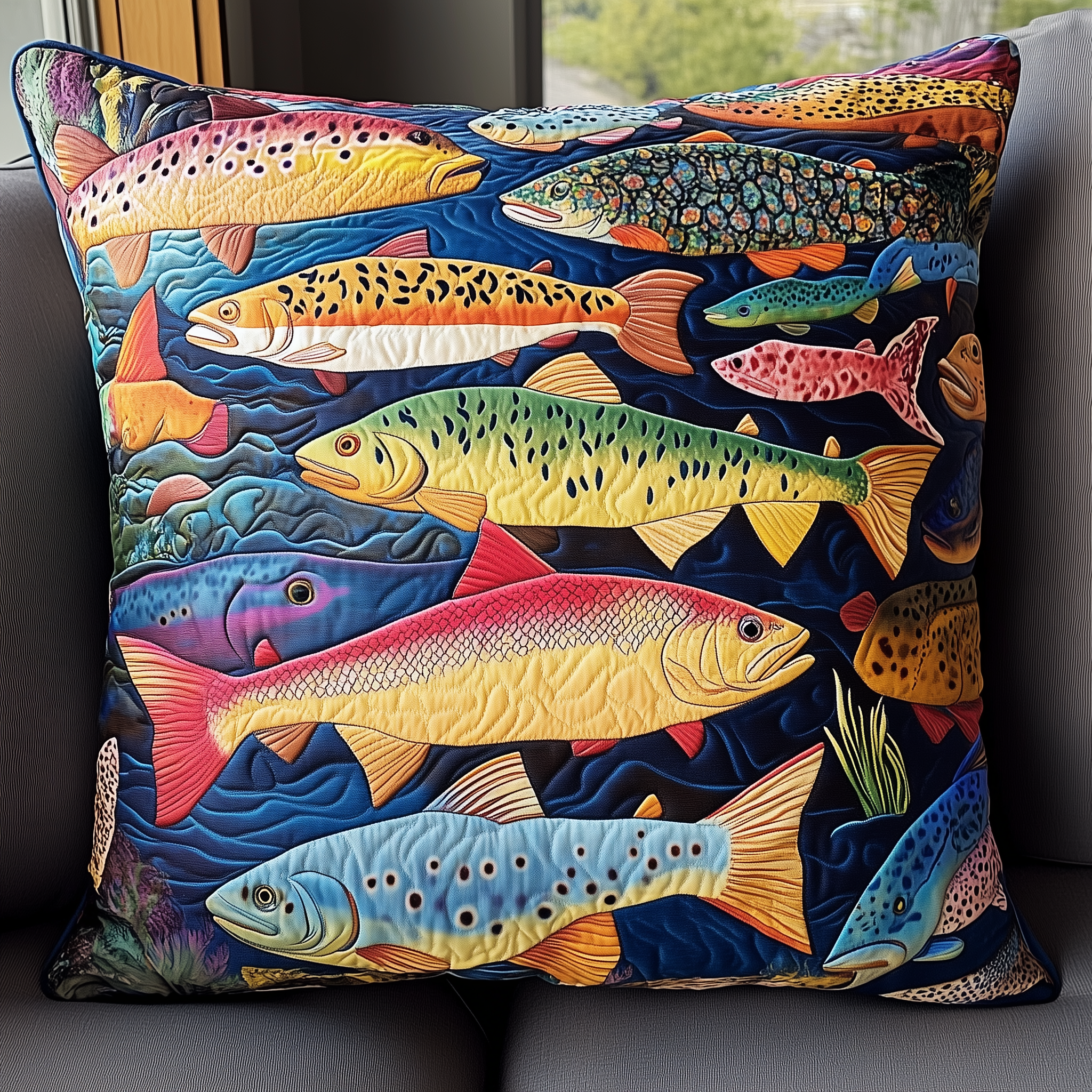 Treasuresfish Quilted Pillow Case Wake Up Smiling with the Perfect Pillow Case Treasuresfish Quilted Pillow Case Wake Up Smiling with the Perfect Pillow Case