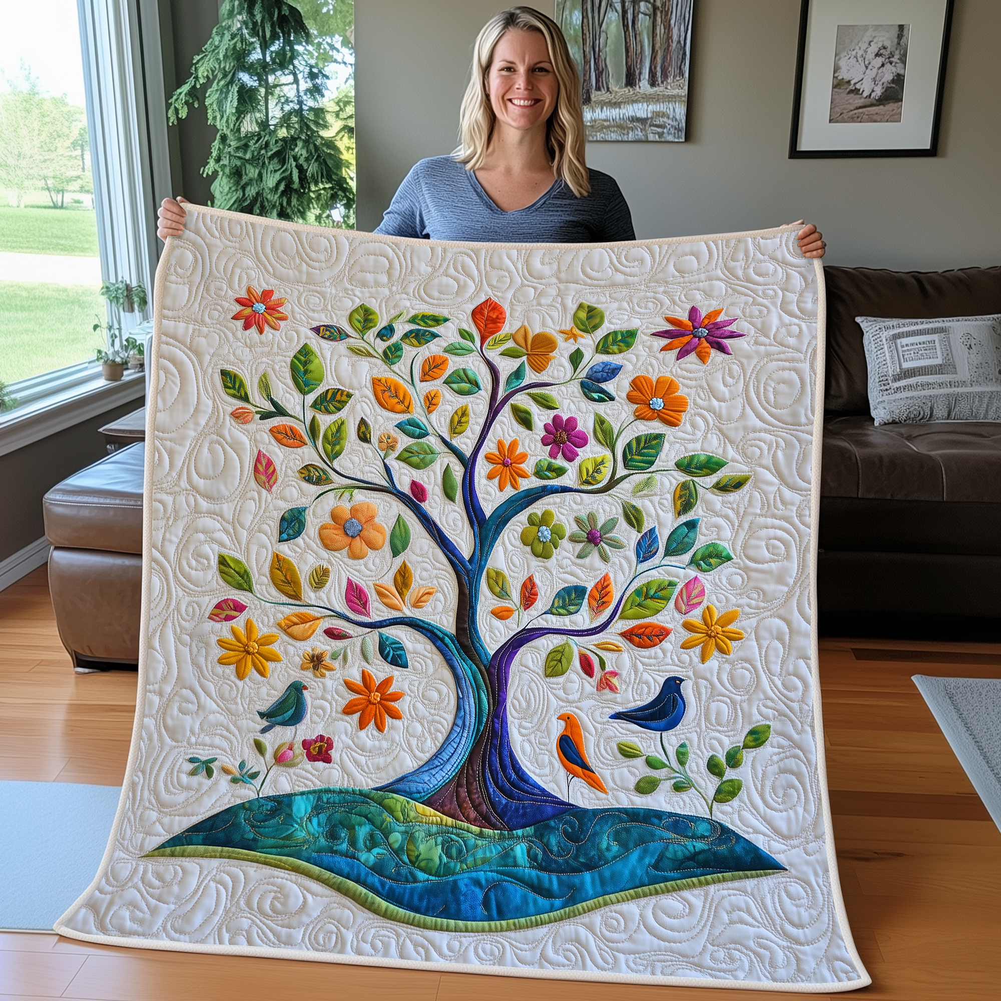 Tree Of Life Quilted Blanket Nice Throw Blankets Top 10 Mother's Day Gift Ideas Tree Of Life Quilted Blanket Nice Throw Blankets Top 10 Mother's Day Gift Ideas