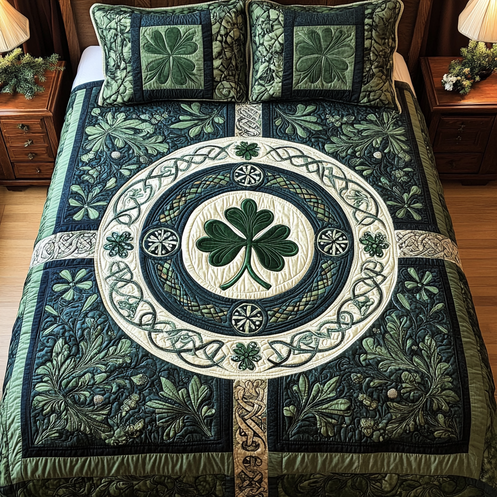 Twilight Tree Haven Quilted Bedding Set Gardening Gifts For Her Twilight Tree Haven Quilted Bedding Set Gardening Gifts For Her